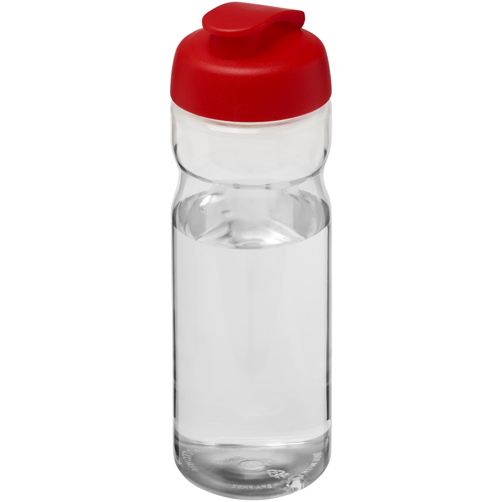 Bouteille de sport H2O Active® Base Tritan™ de 650 ml à couvercle à clapet coloris Translucide