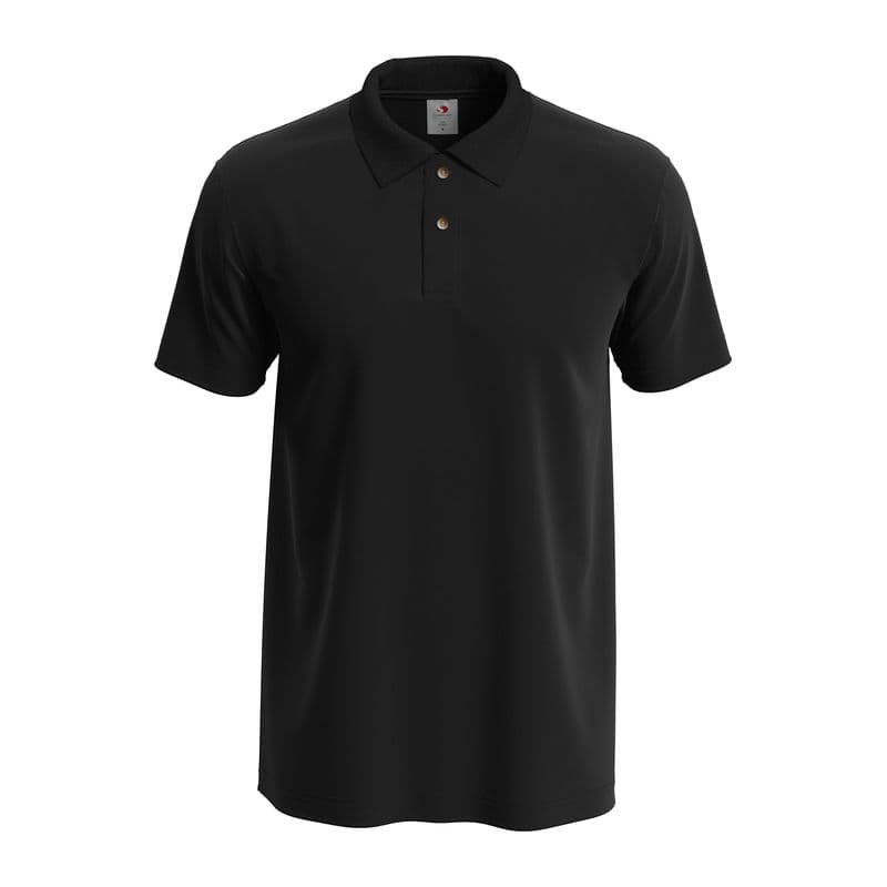 Classic Unisex Polo coloris Noir opale