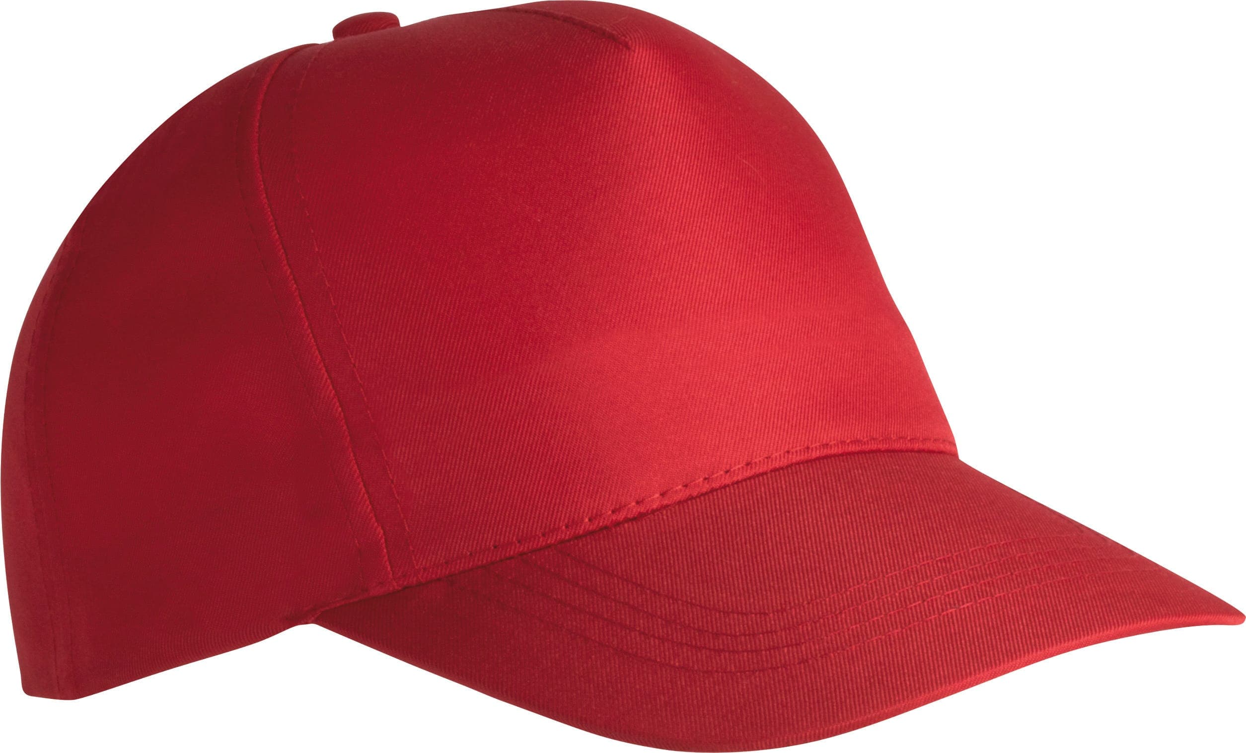 Casquette polyester - 5 panneaux en situation