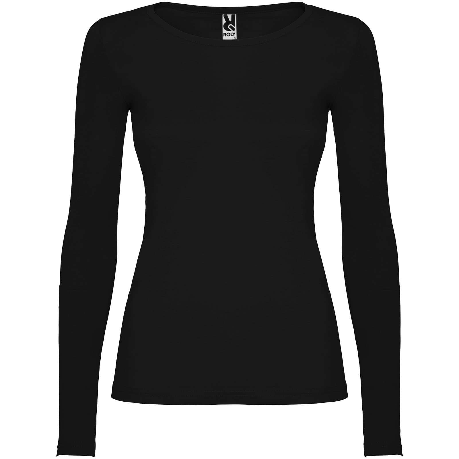 T-shirt de 160 g/m² Extreme à manches longues pour femme coloris Noir