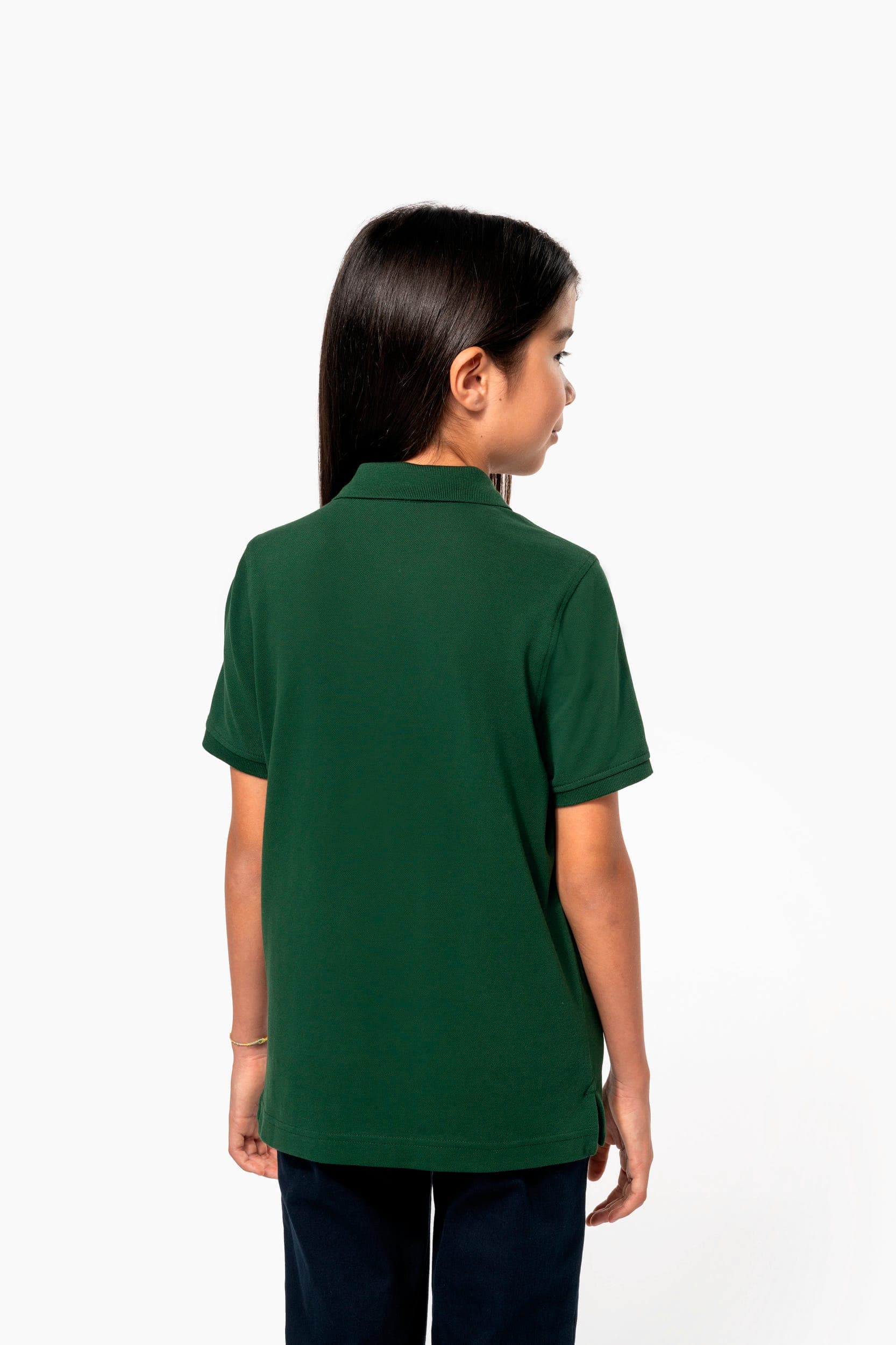 Polo piqué Bio180 enfant en situation