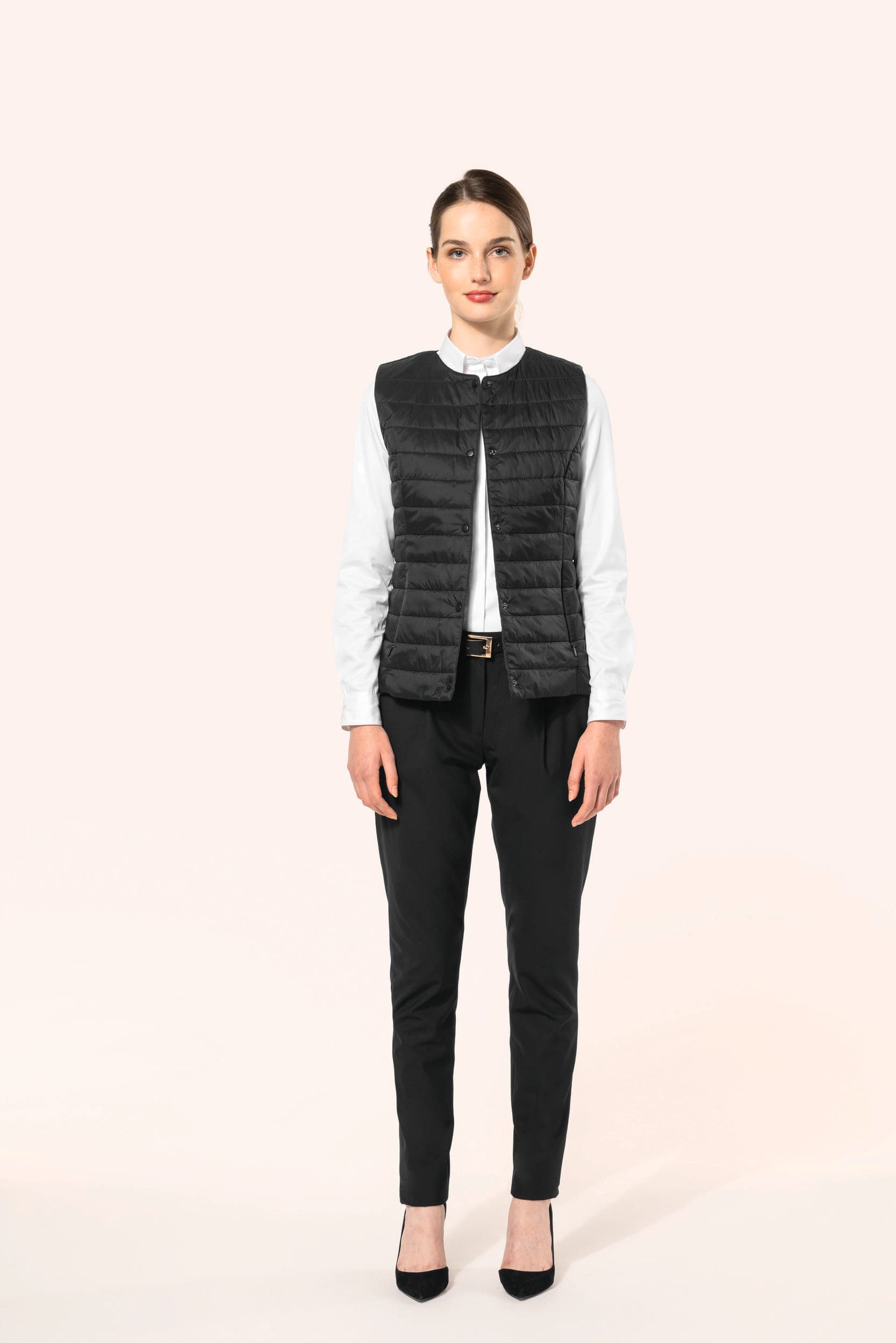Bodywarmer léger femme en situation