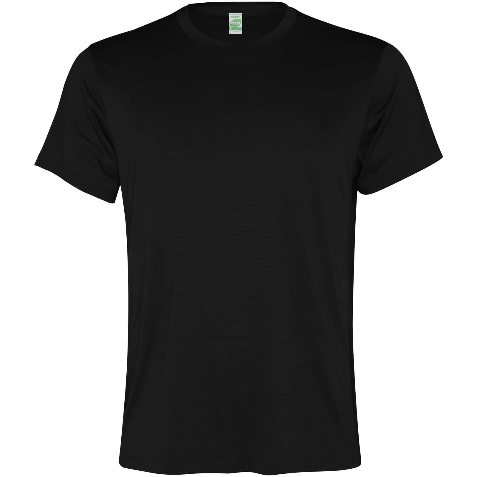 T-shirt de sport de 100 g/m² Slam à manches courtes pour homme coloris Noir