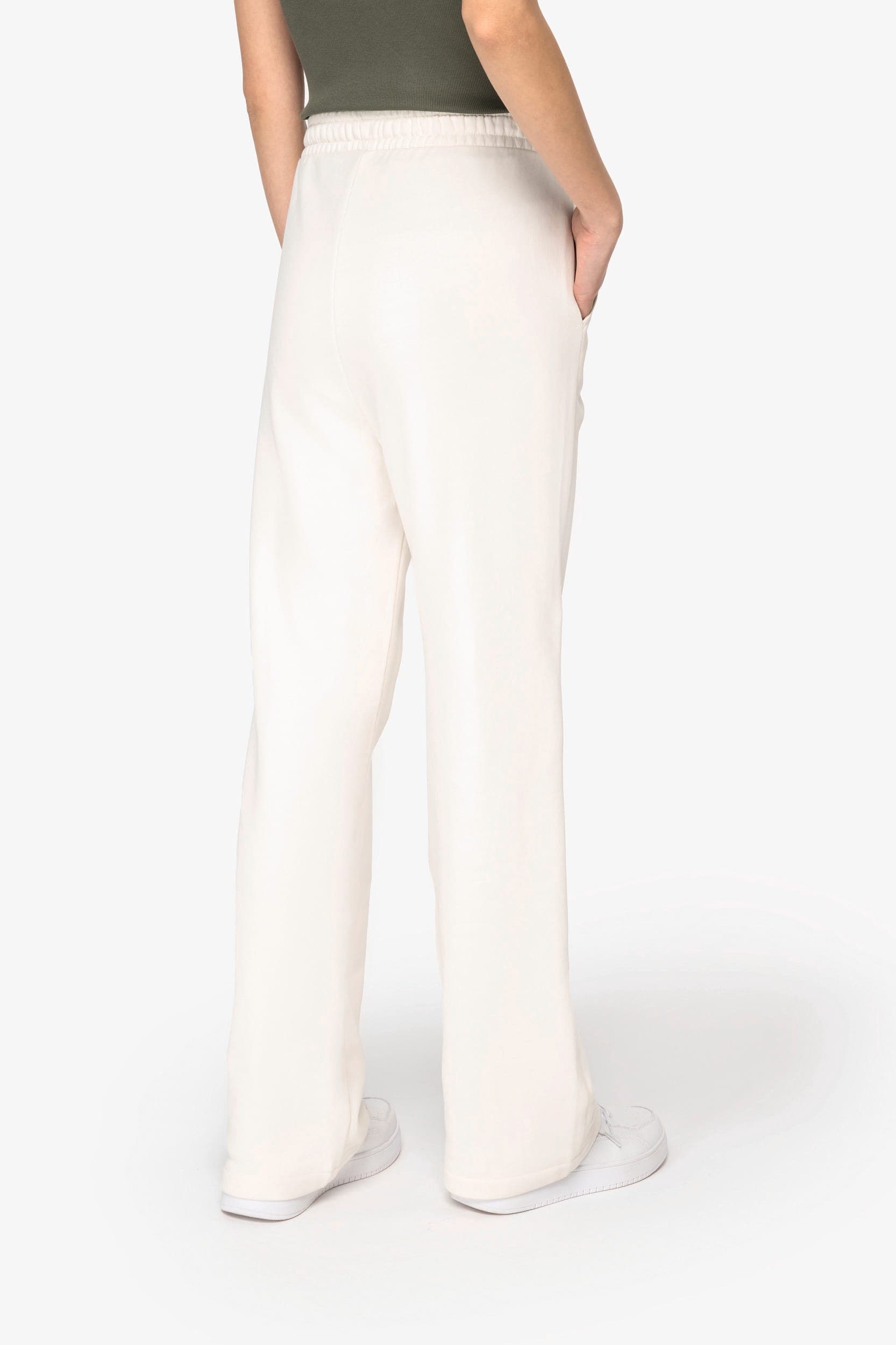 Pantalon de jogging écoresponsable ample French Terry femme en situation