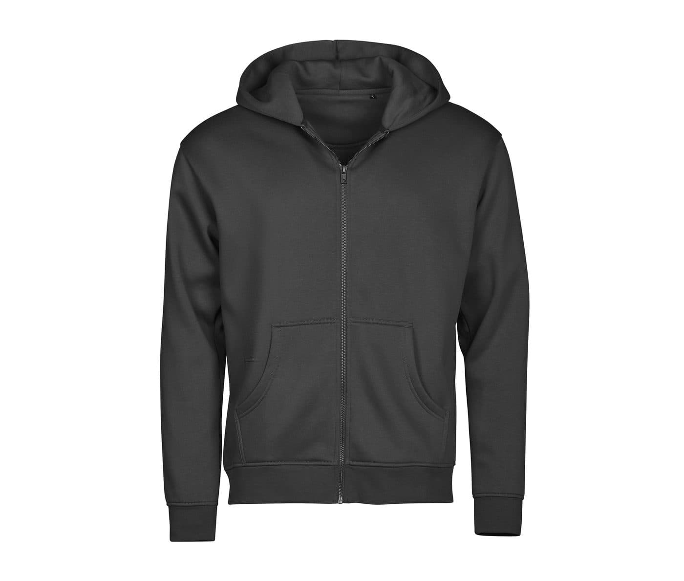 URBAN HOODED FULL ZIP SWEATSHIRT coloris Noir