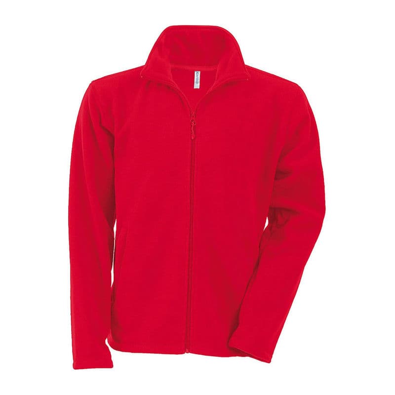 FALCO - FULL ZIP MICROFLEECE JACKET coloris Rouge
