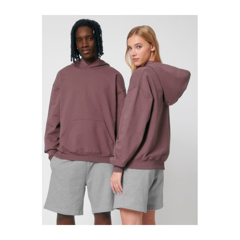 Cooper Dry unisex boxy hoodie  coloris Café Kaffa