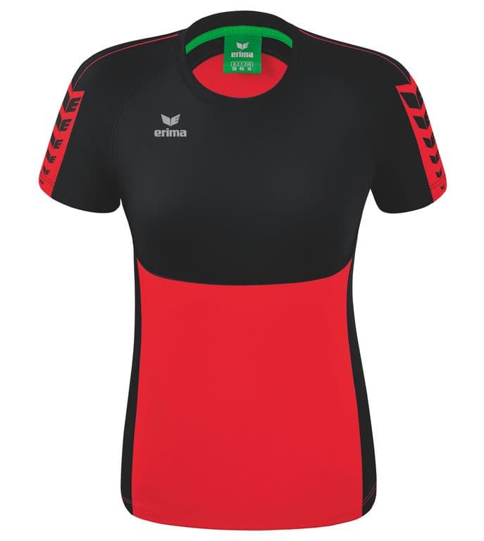 T-shirt Six Wings coloris Rouge / Noir