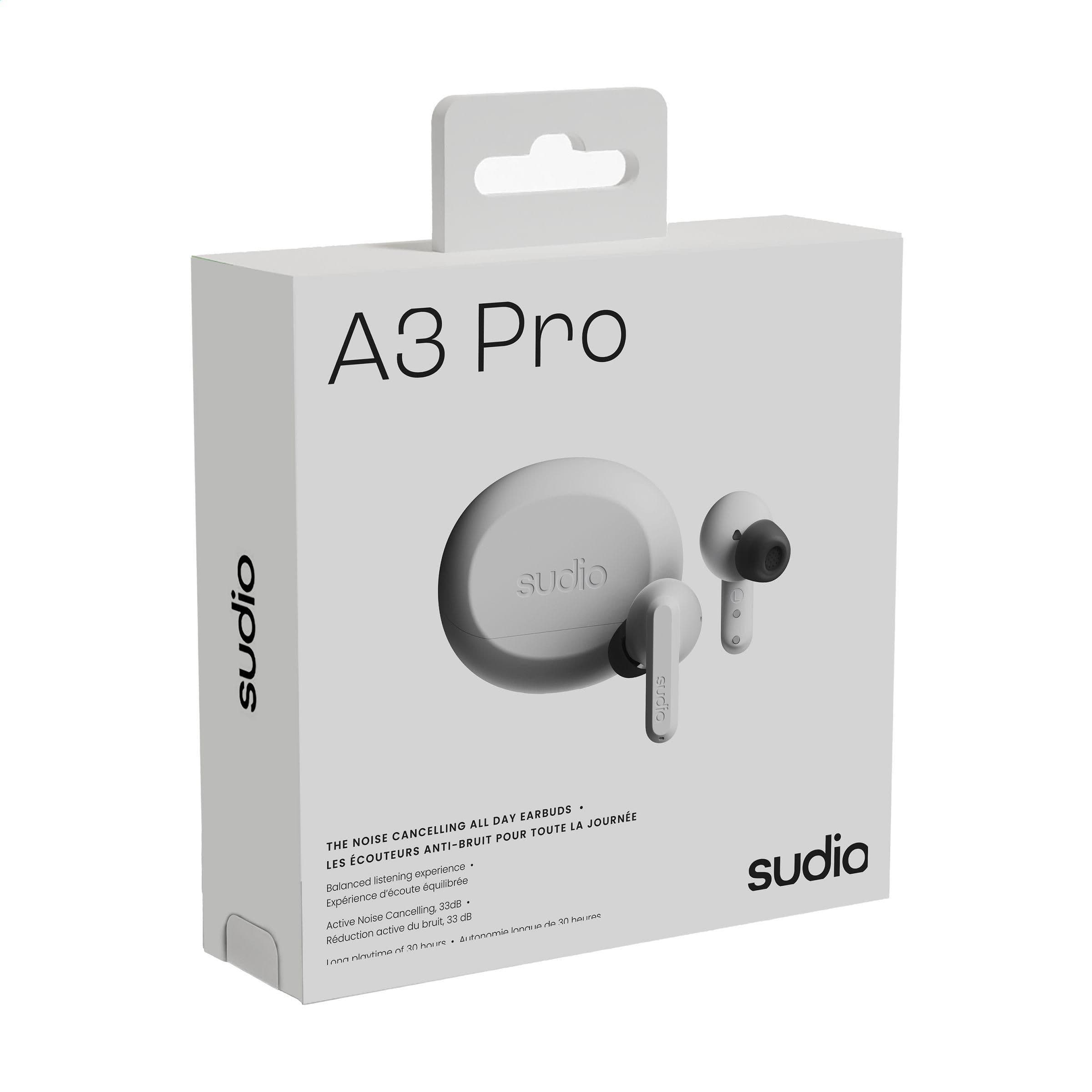 Écouteurs sans fil Sudio In-ear TWS A3 Pro en situation