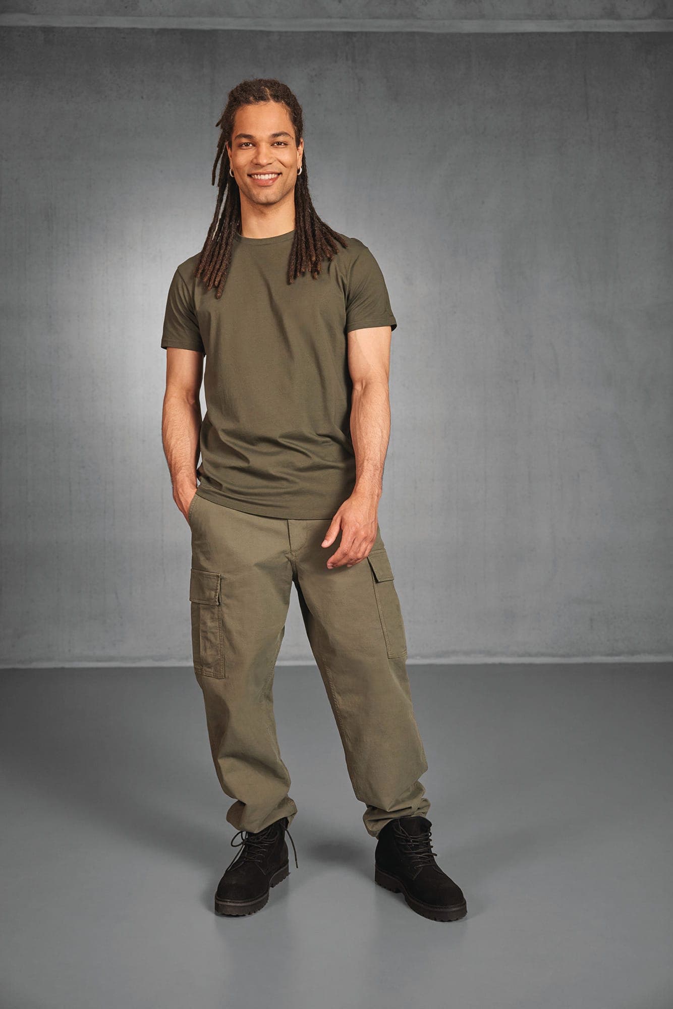 T-shirt bio homme Inspire Plus en situation