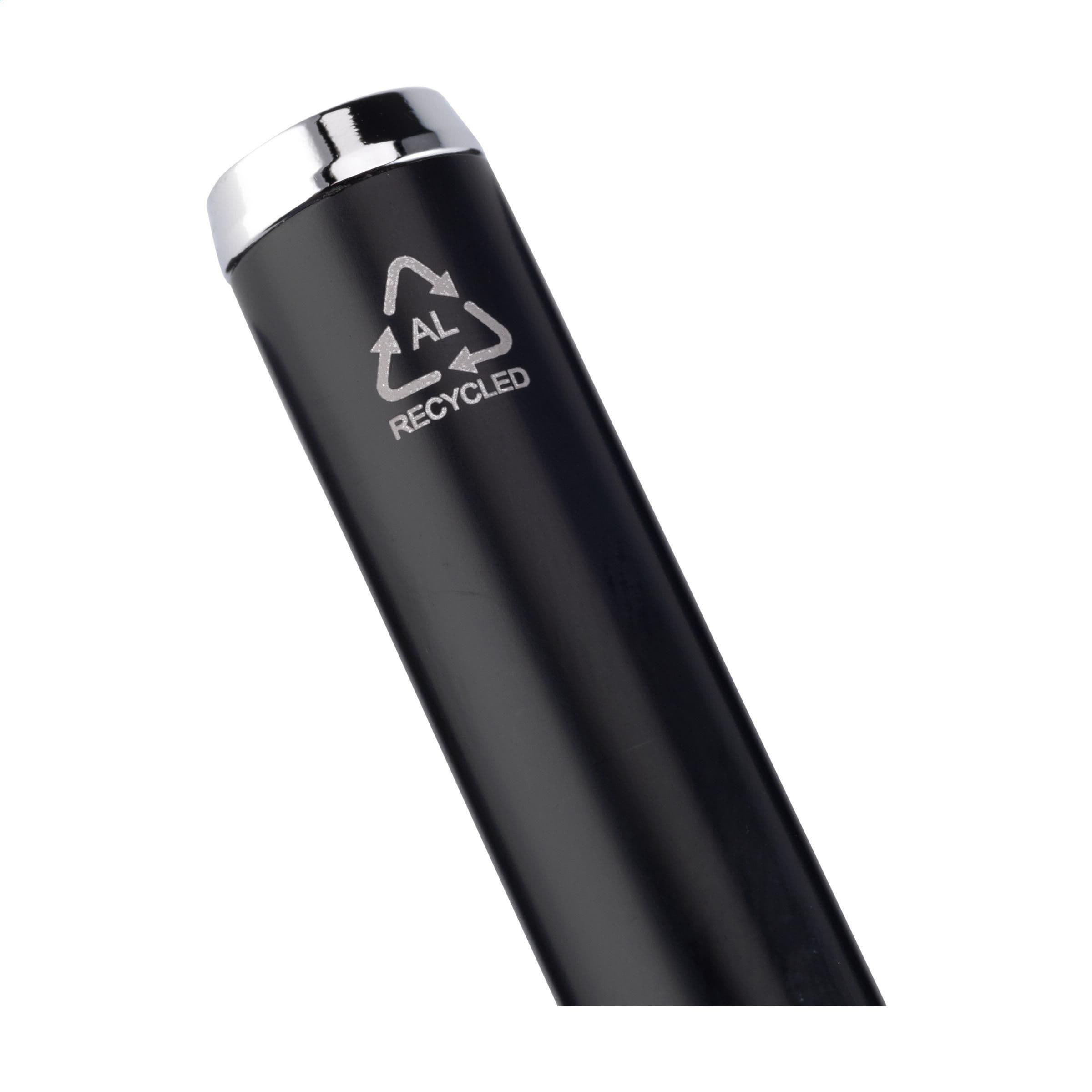 Stylo Hudson aluminium recyclé en situation