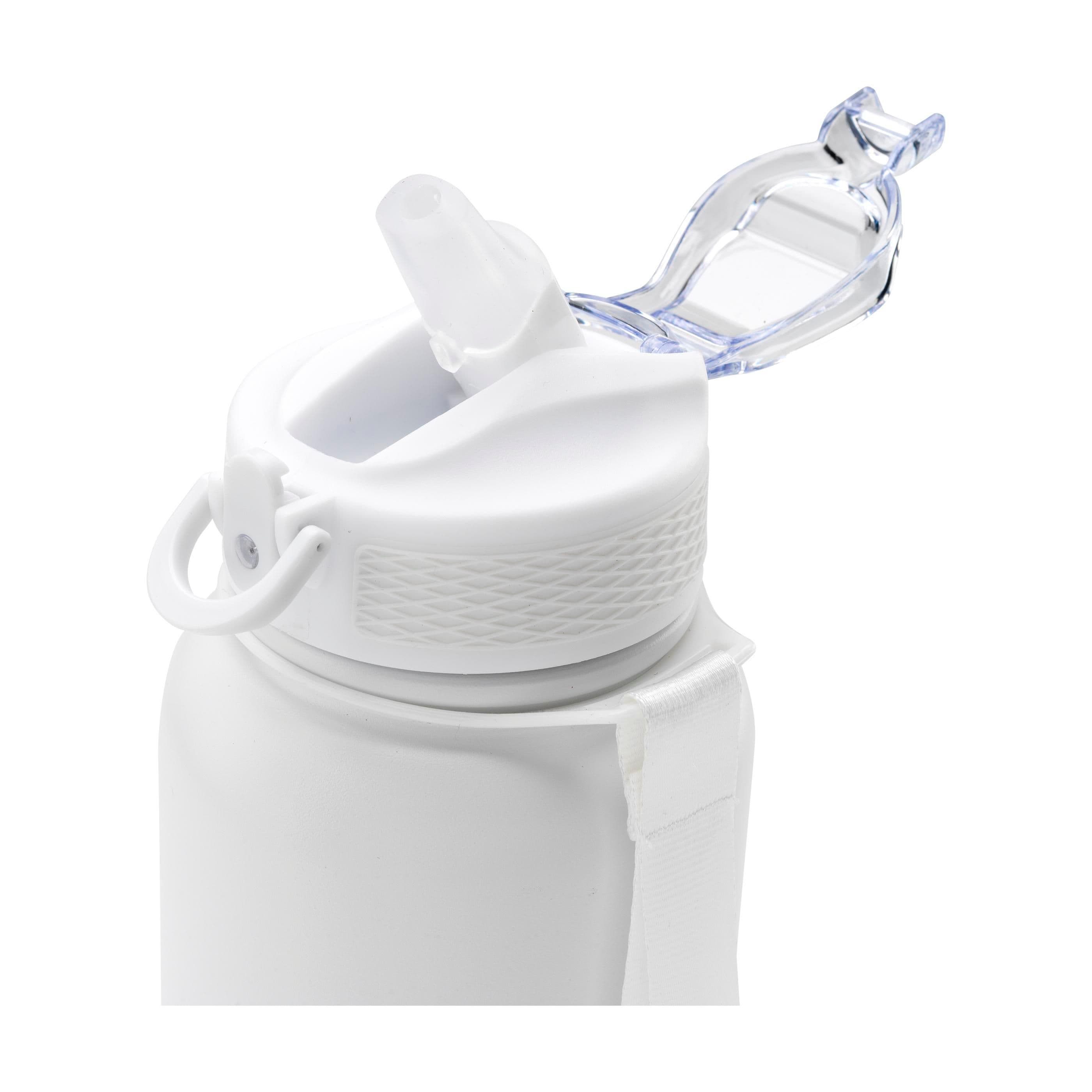 Bouteille d'eau AquaSteel XL large RCS recyclée 900 ml en situation