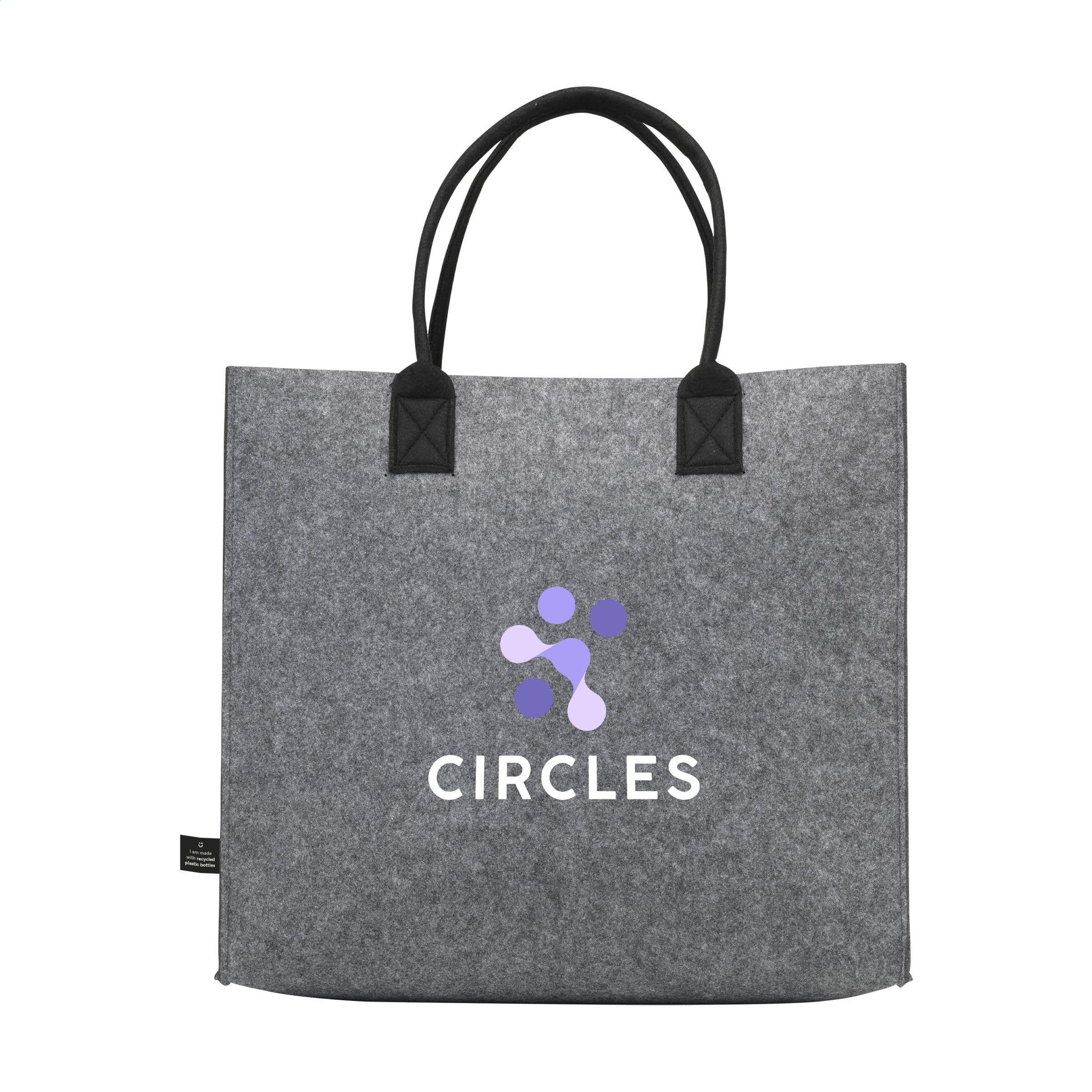 Sac de courses BigShopper Argus GRS RPET feutre en situation