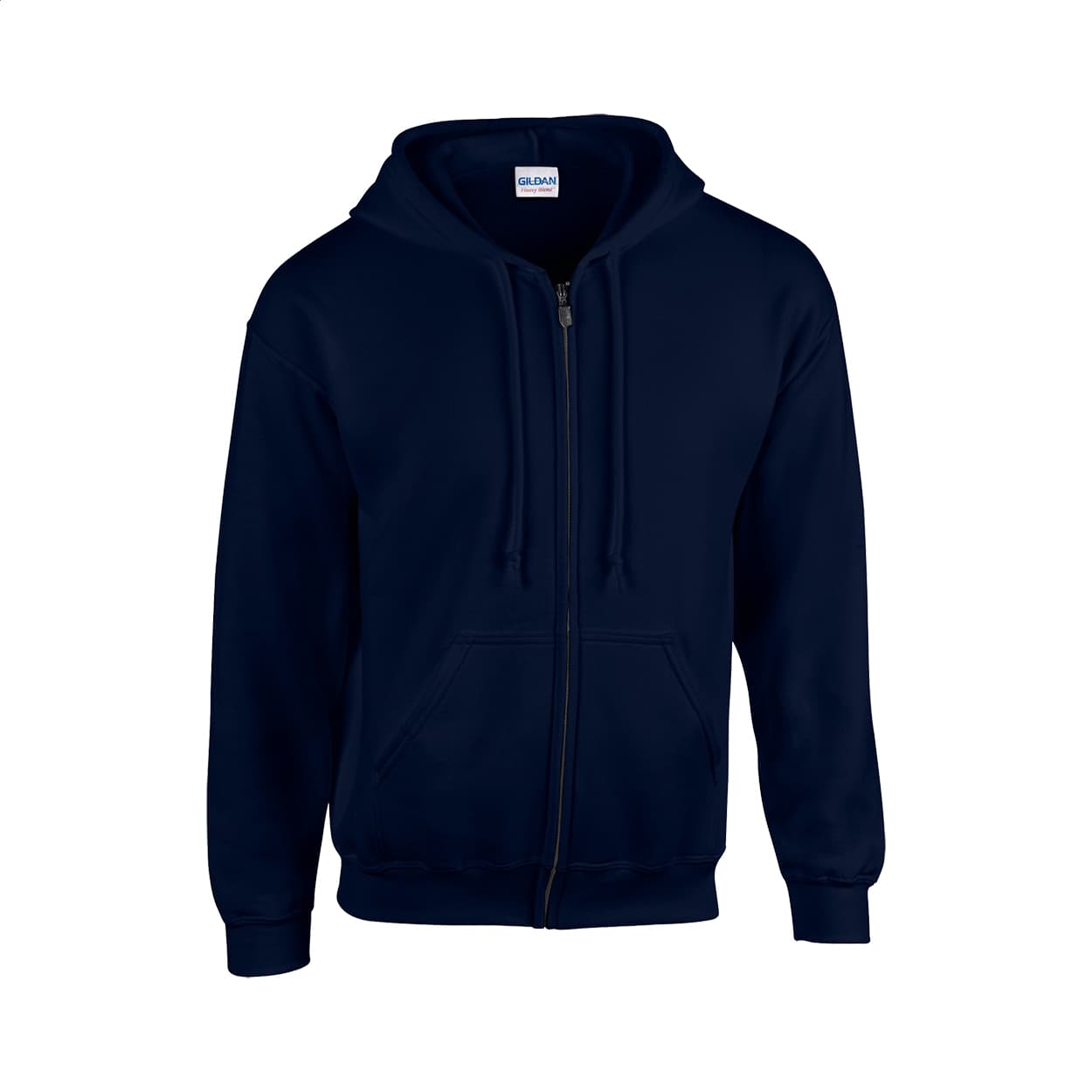 sweat à capuche zippé coloris Bleu foncé