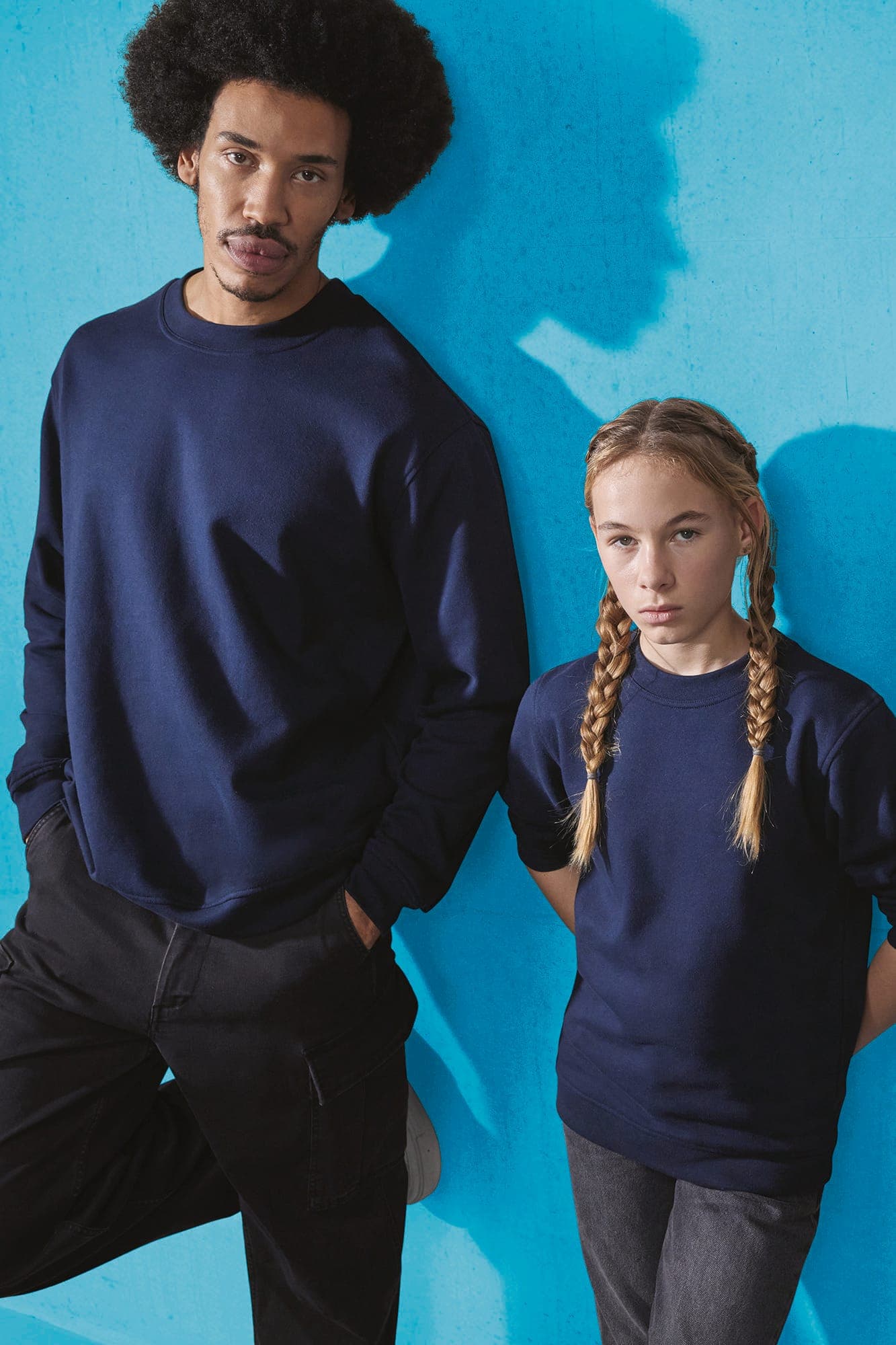 Sweat-shirt C ID.332 Crew enfants en situation