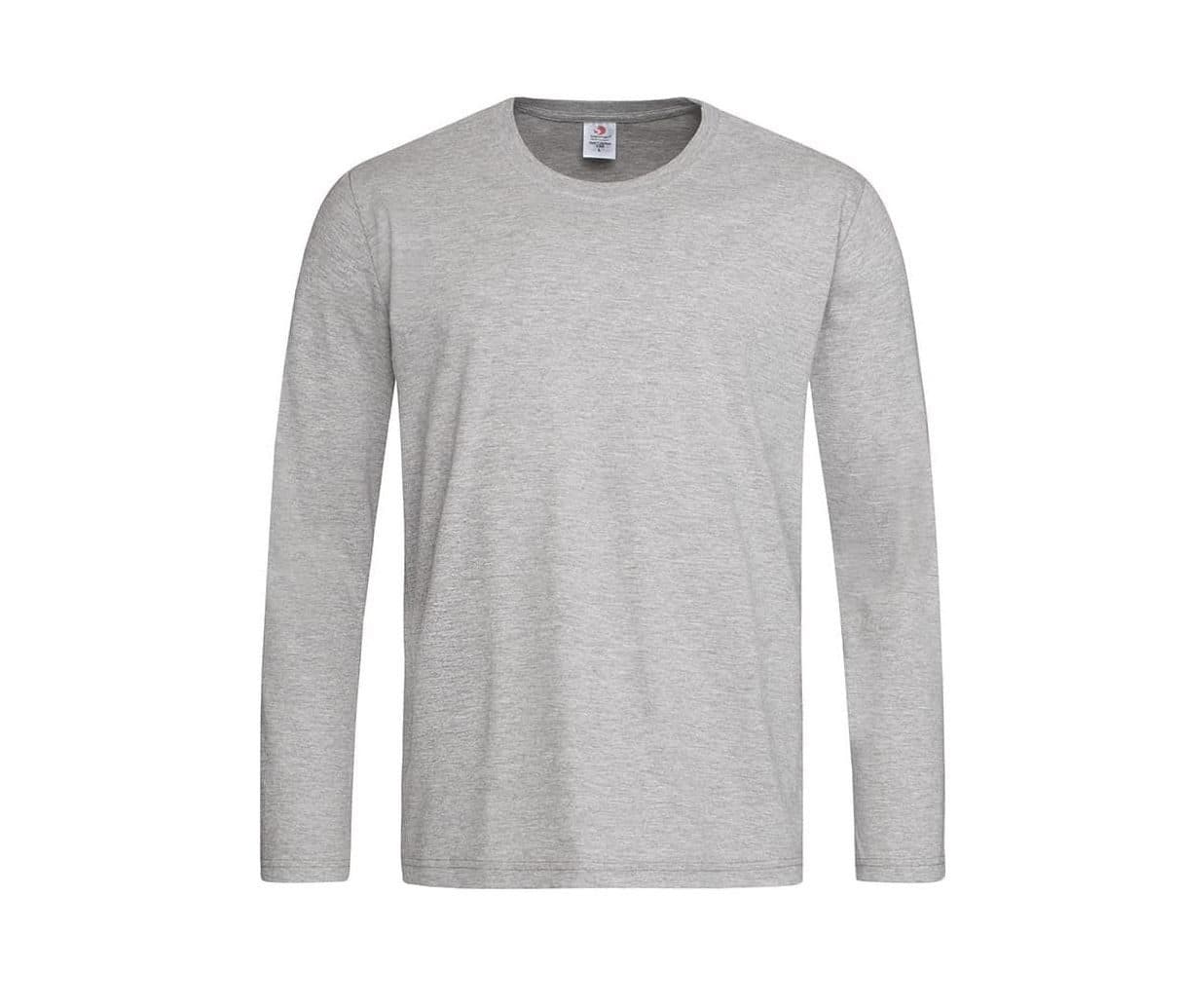 CLASSIC-T LONG SLEEVE coloris Gris chiné