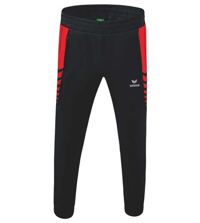 Pantalon Worker Six Wings coloris Noir / Rouge