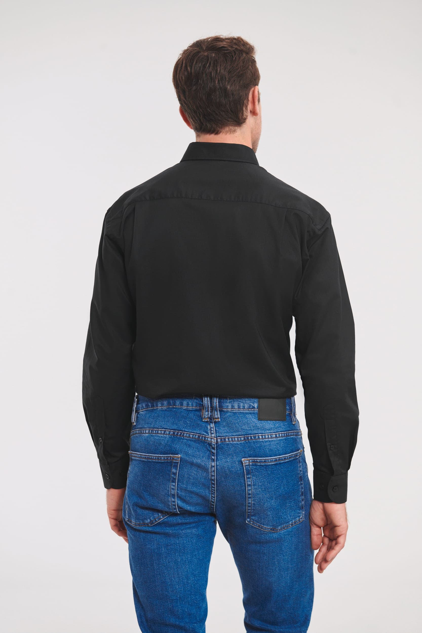 Chemise homme manches longues Oxford en situation