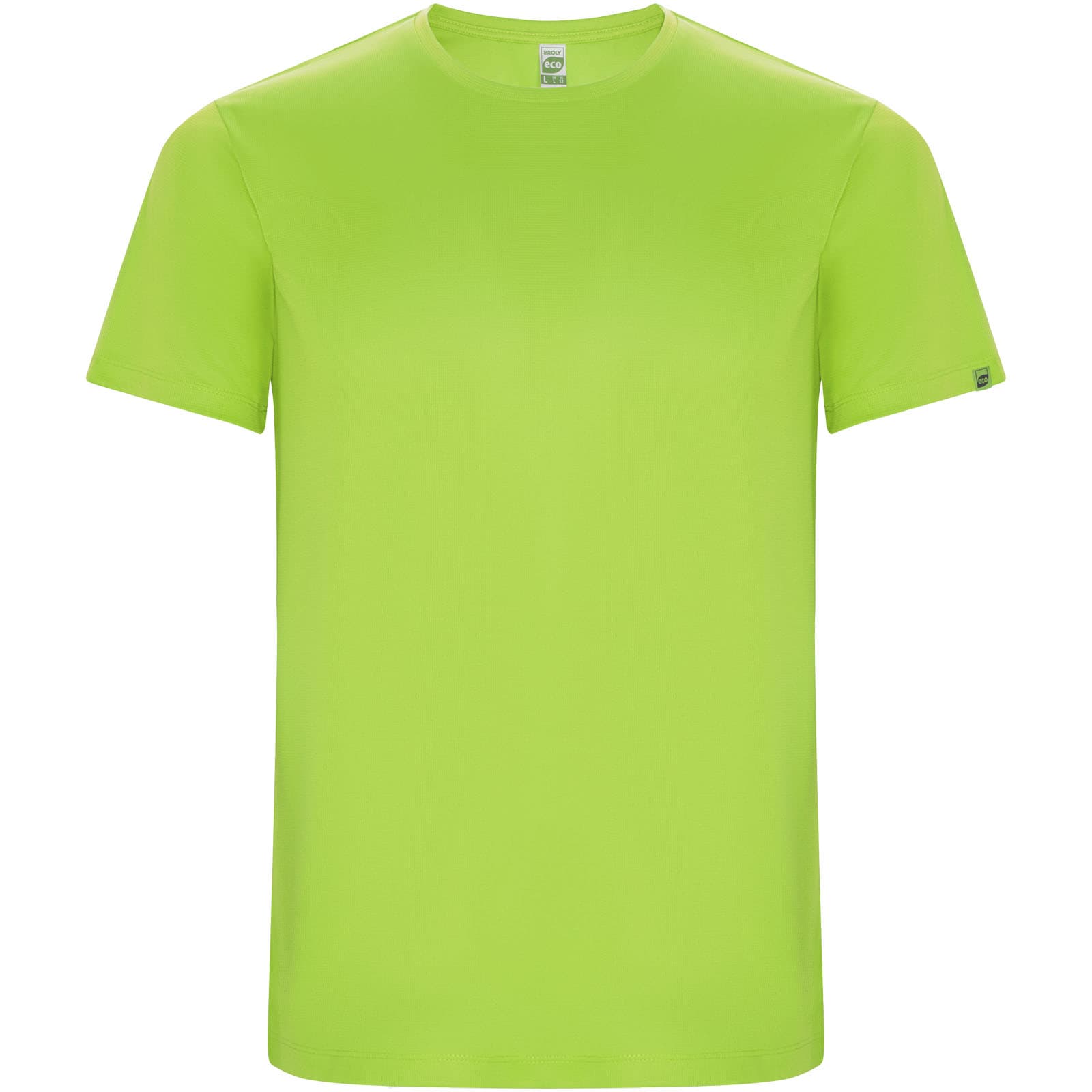 T-shirt de 135 g/m² Imola maille piquée à manches courtes pour homme coloris Vert fluo