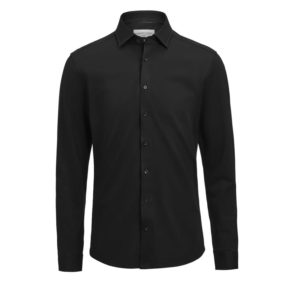 Indigo Bow 135 Chemise Slim Fit Hommes coloris Noir