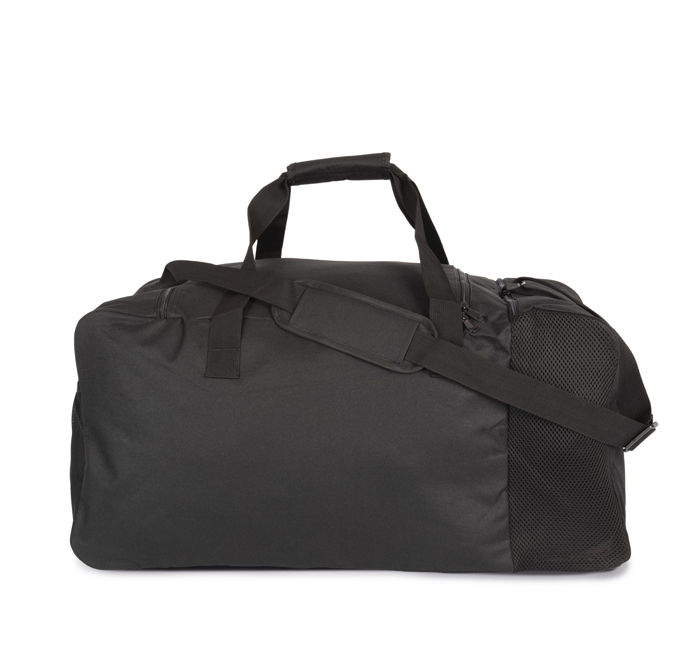 Grand sac de sport avec compartiment latéral en situation