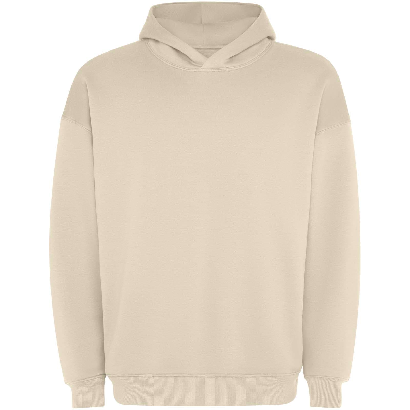 Sweat à capuche unisexe oversize Otto coloris Angora