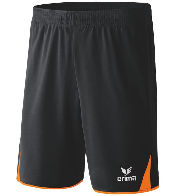 Short 5-C CLASSIC coloris Noir / Orange