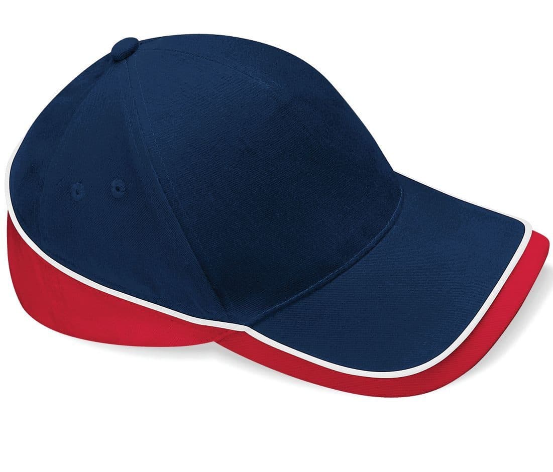 TEAMWEAR COMPETITION CAP coloris Bleu marine / Rouge classique / Blanc