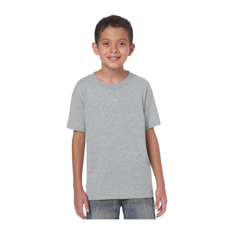 HEAVY COTTON YOUTH T-SHIRT coloris Gris sport
