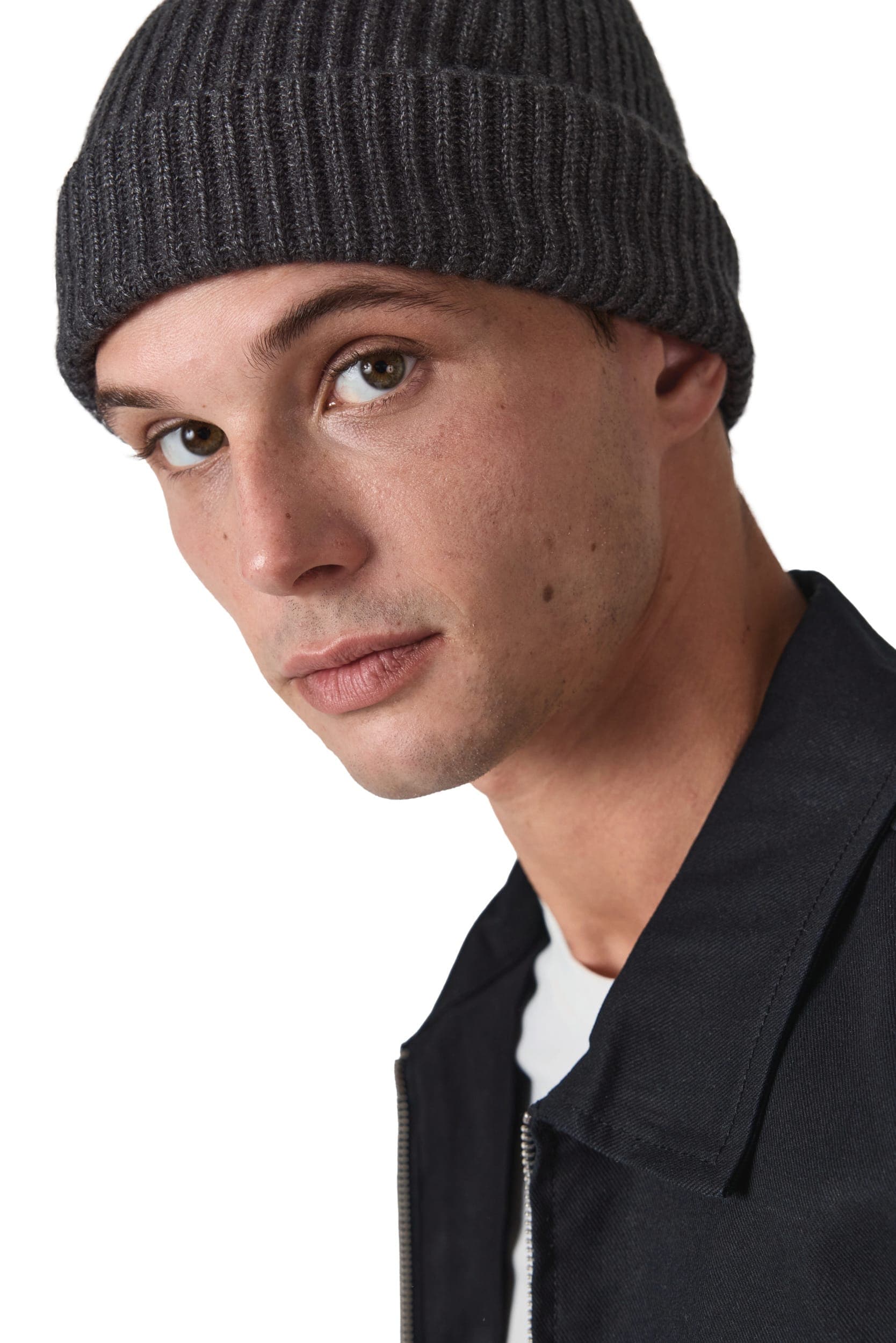 Bonnet en maille avec revers - K-up Gold Label en situation