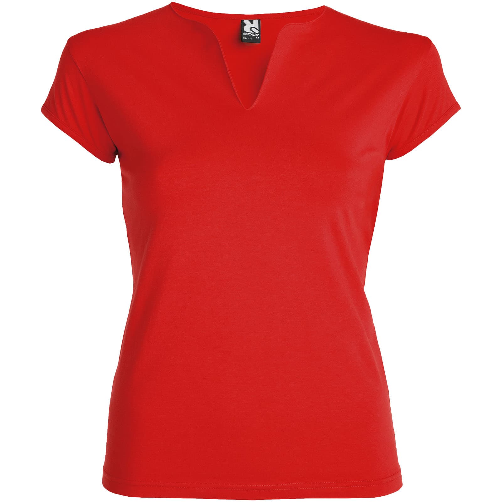 T-shirt de 200 g/m² Belice à manches courtes pour femme coloris Rouge
