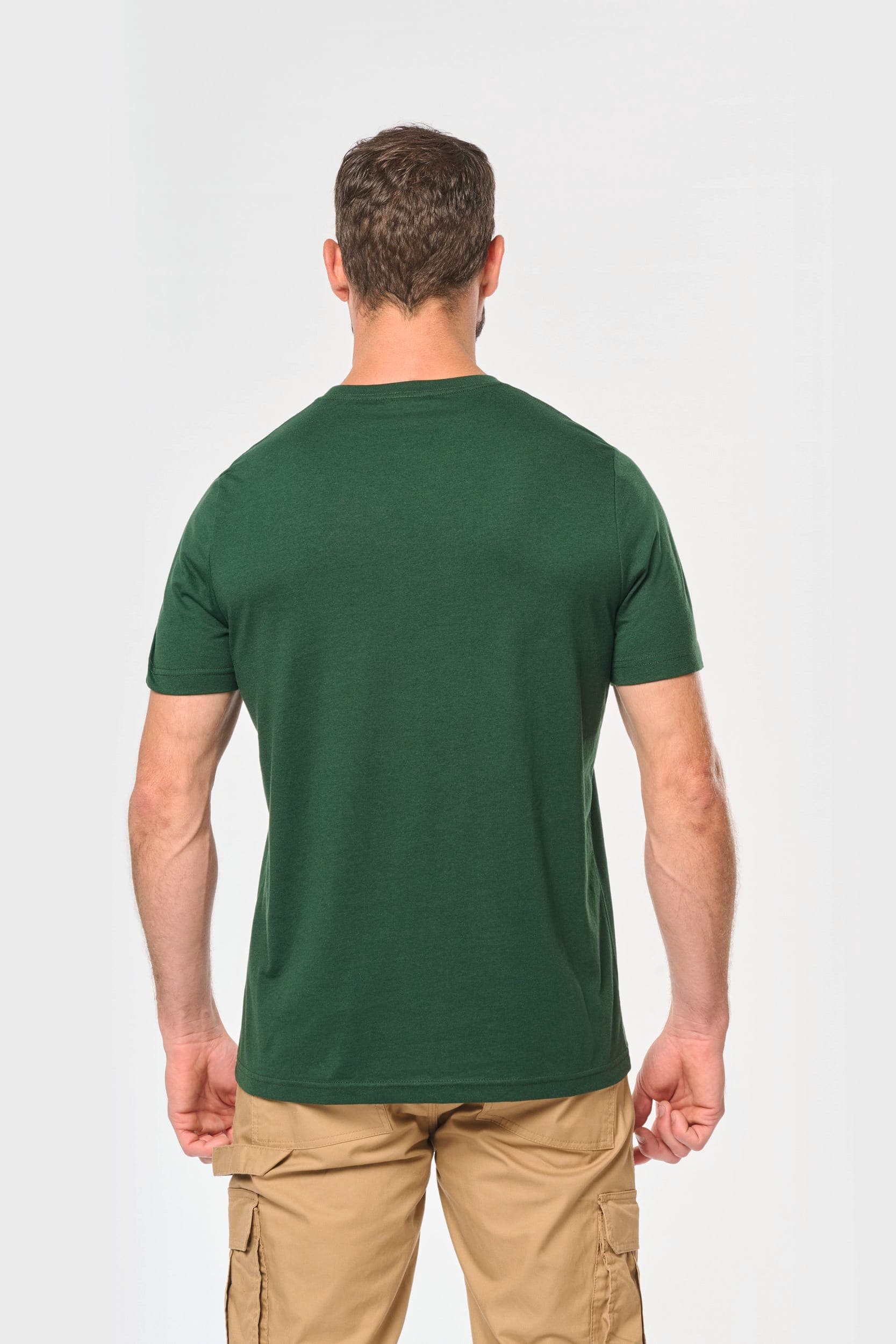 T-shirt col rond écoresponsable homme en situation