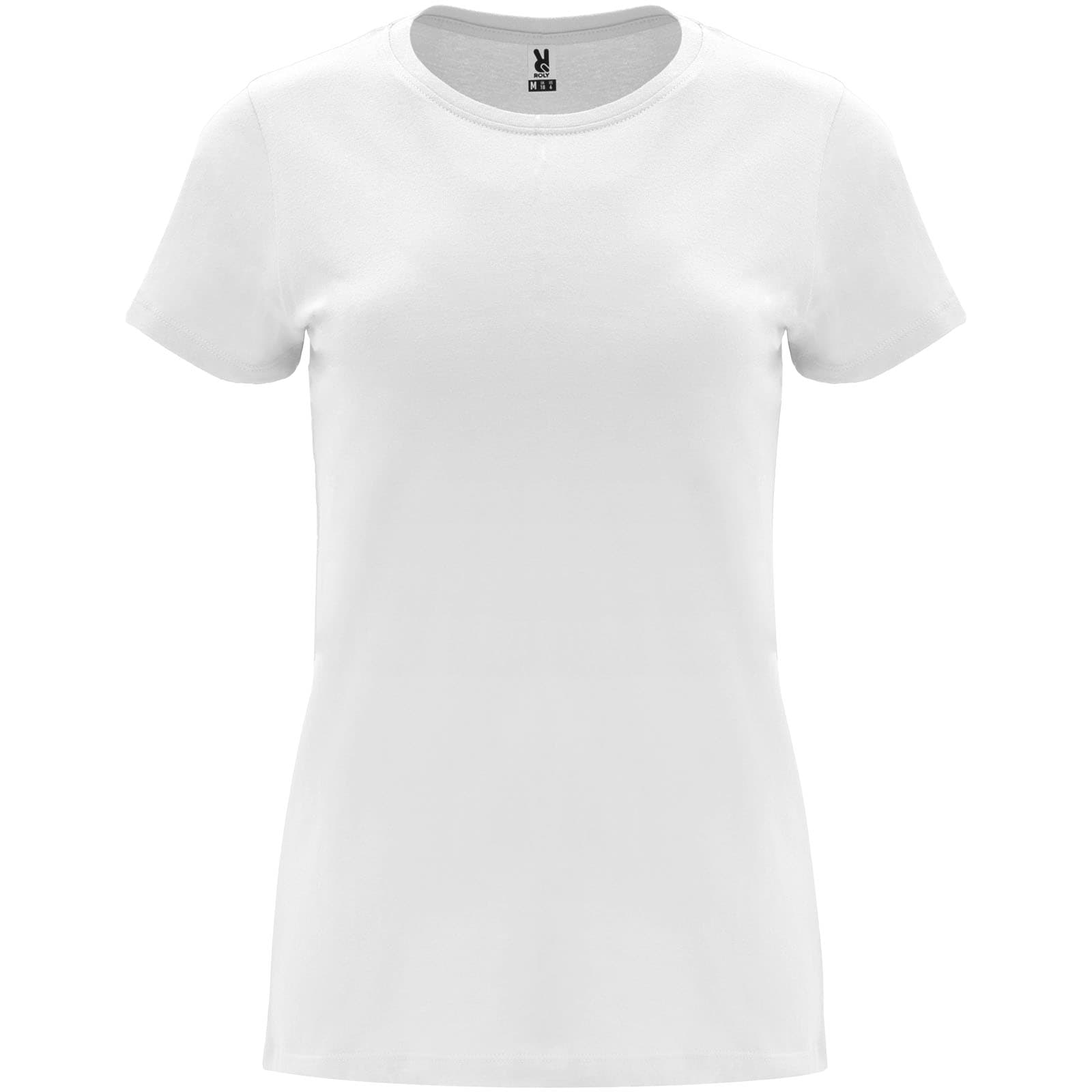 T-shirt de 170 g/m² Capri à manches courtes pour femme coloris Blanc