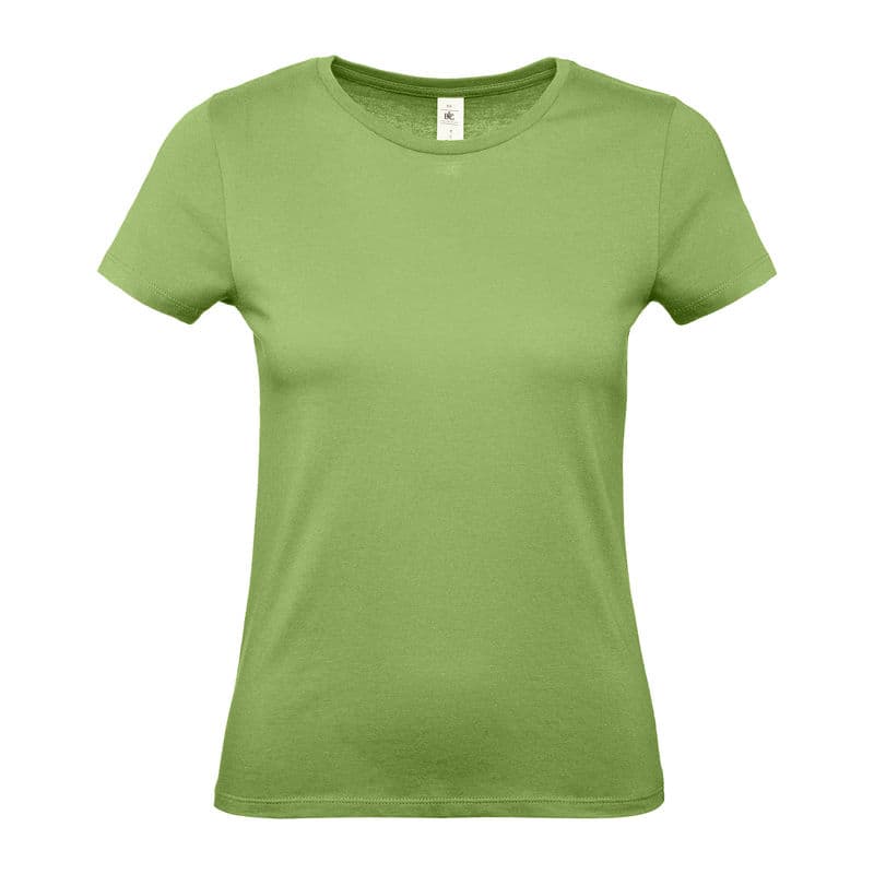 B&C #E150 WOMEN T-SHIRT coloris Pistache