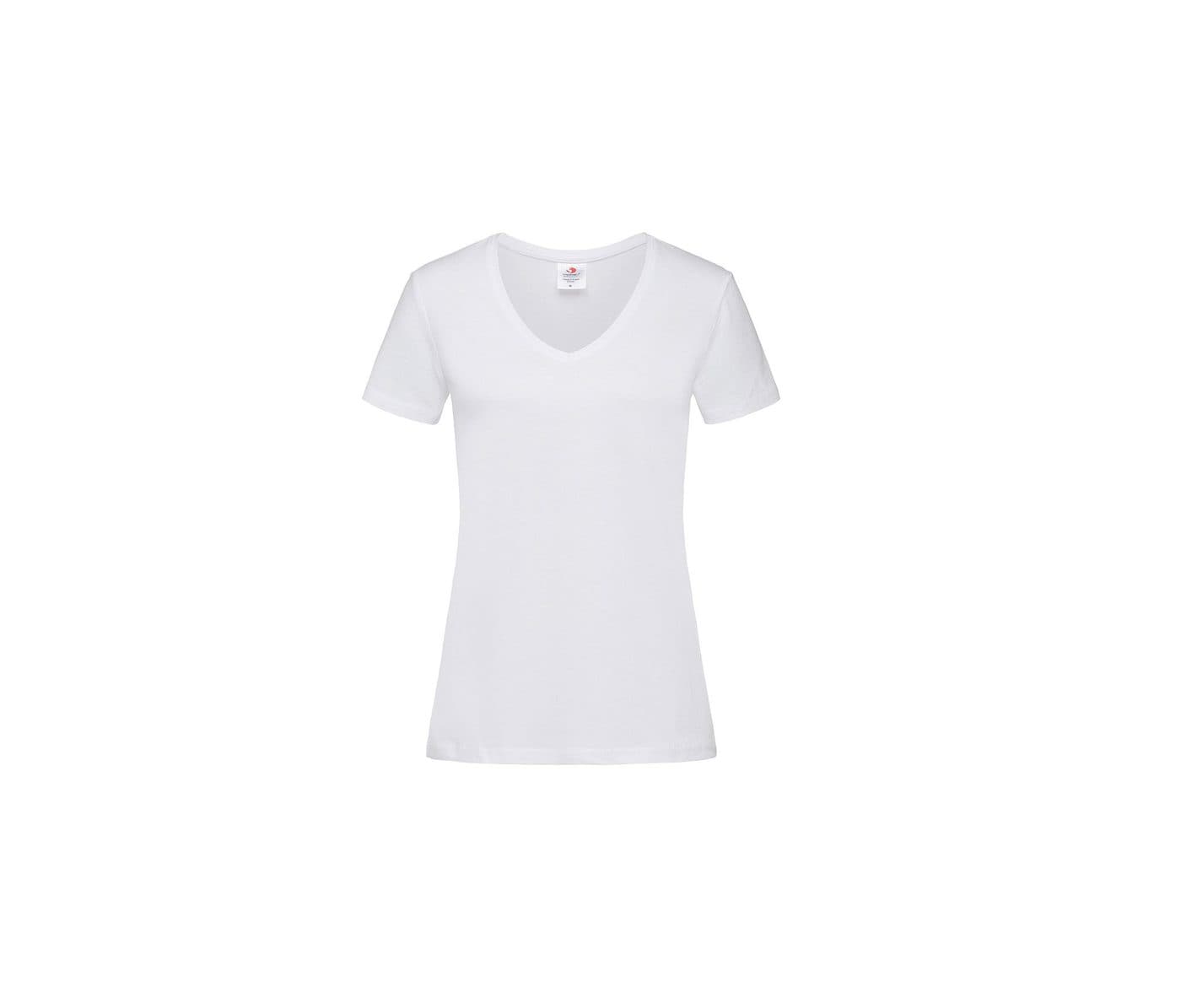CLASSIC-T V-NECK coloris Blanc