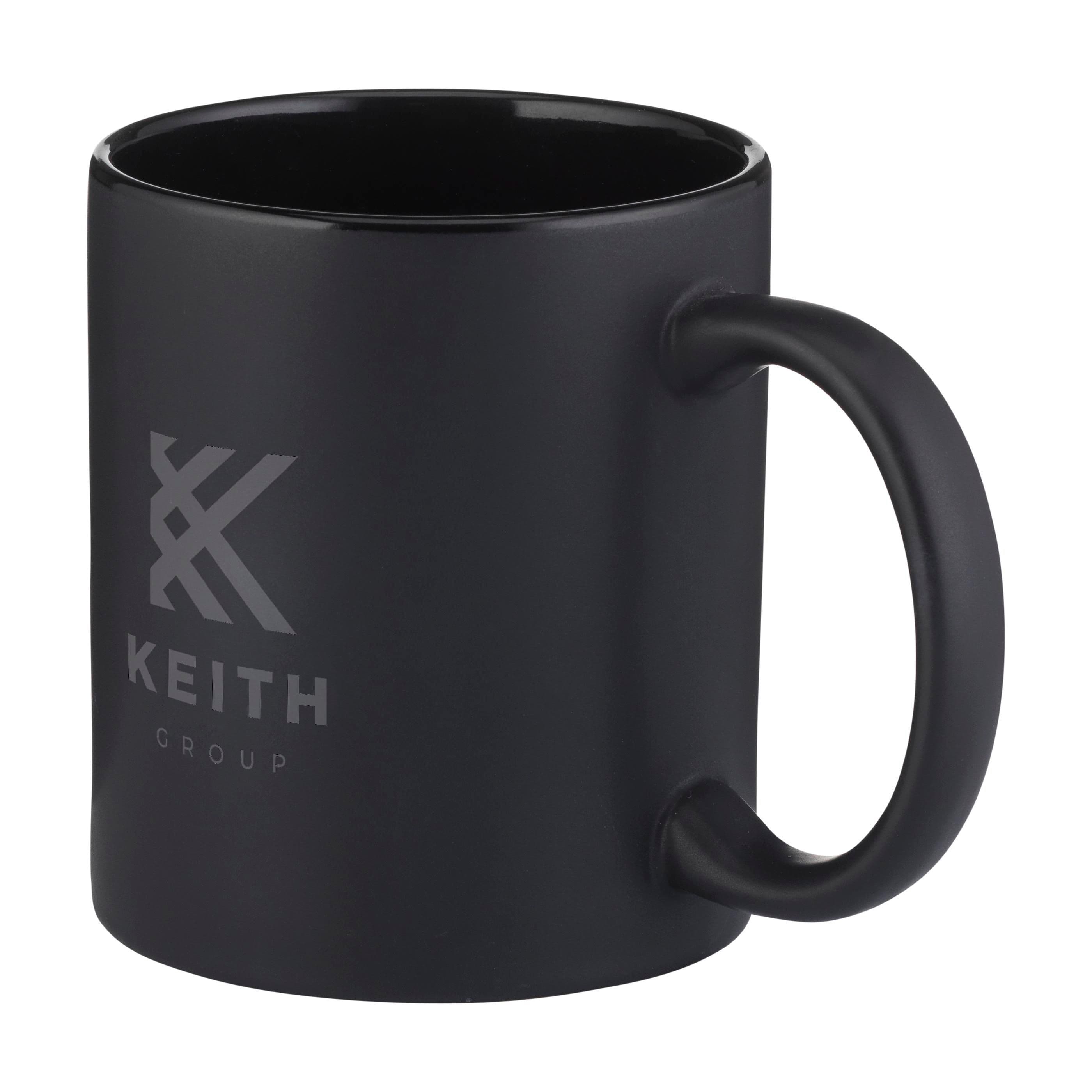 Mug Kitty Matt noir 350 ml en situation