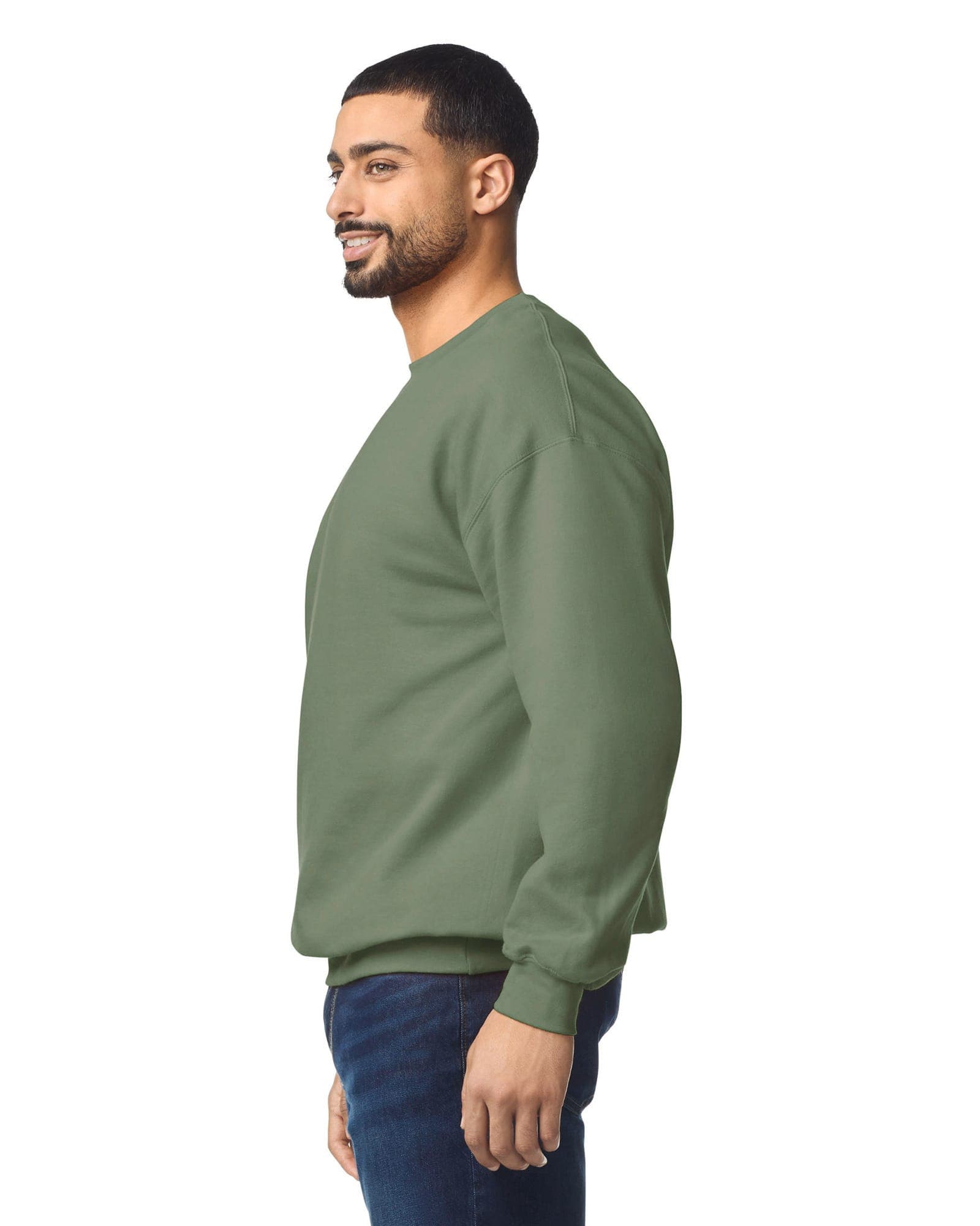 Sweat-shirt col rond Midweight Softstyle en situation