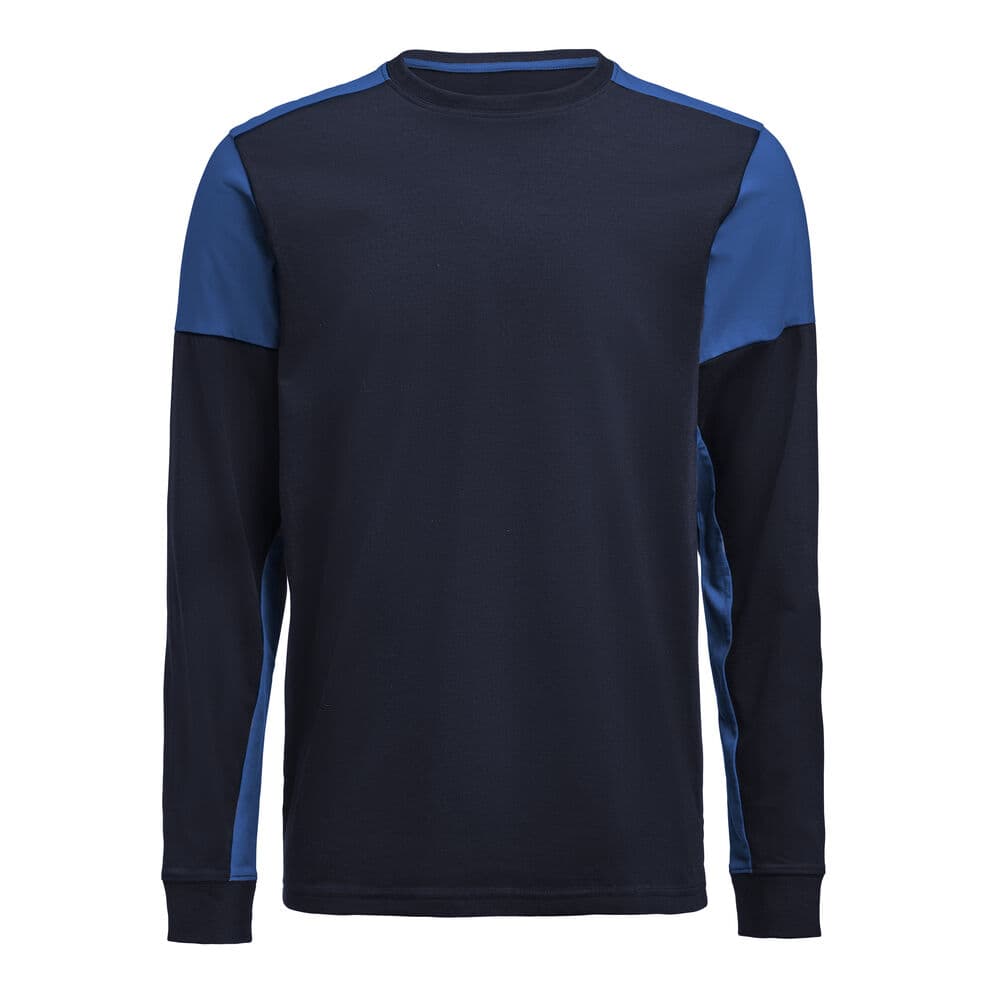Prime T-Shirt Manches Longues Hommes coloris Marine / Cobalt
