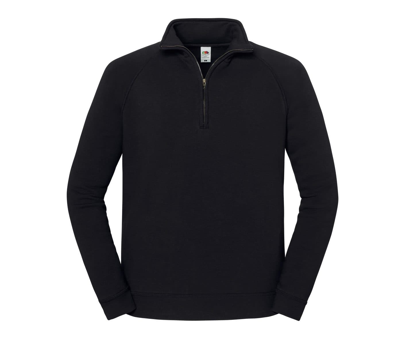 ICONIC PREMIUM ZIP NECK SWEAT coloris Noir