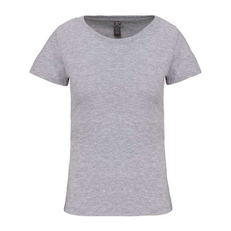 Ladies' Bio150Ic Crew Neck T-Shirt coloris Gris oxford