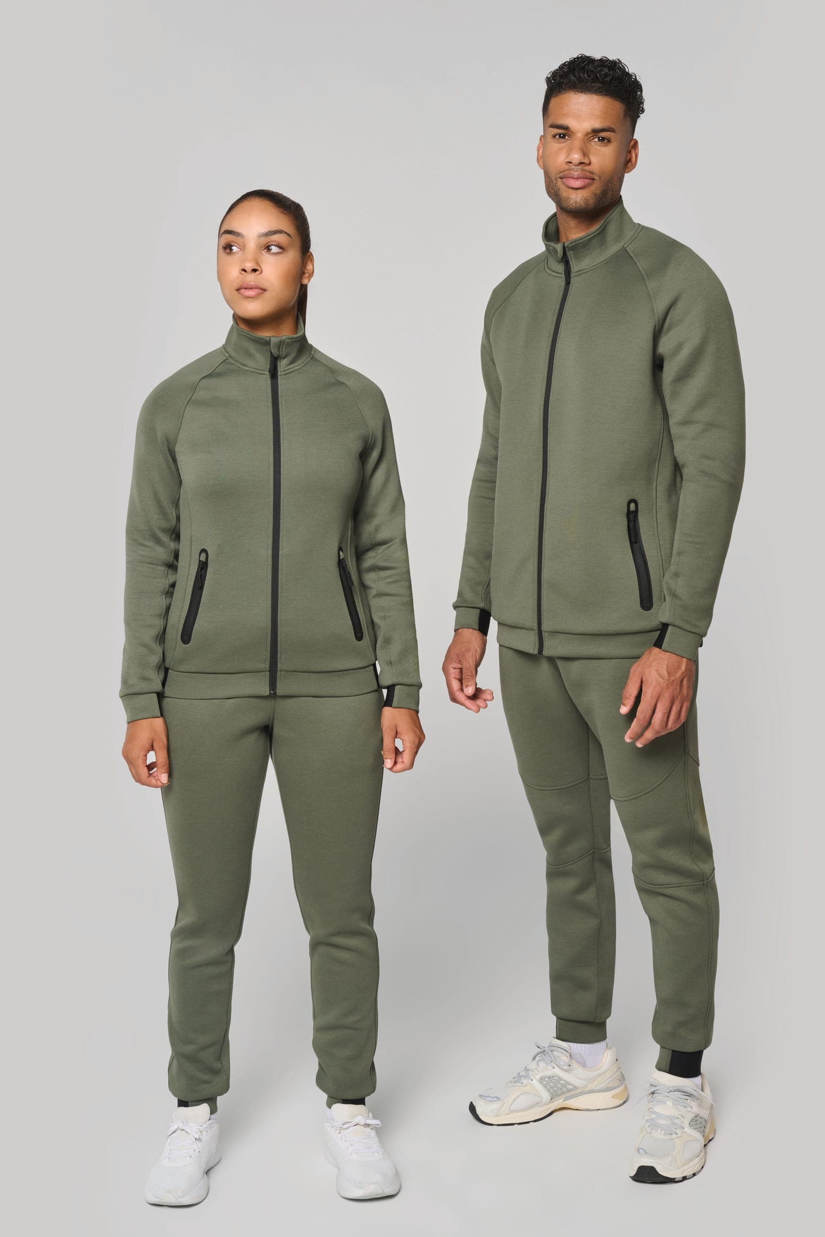 Veste à col montant homme en situation