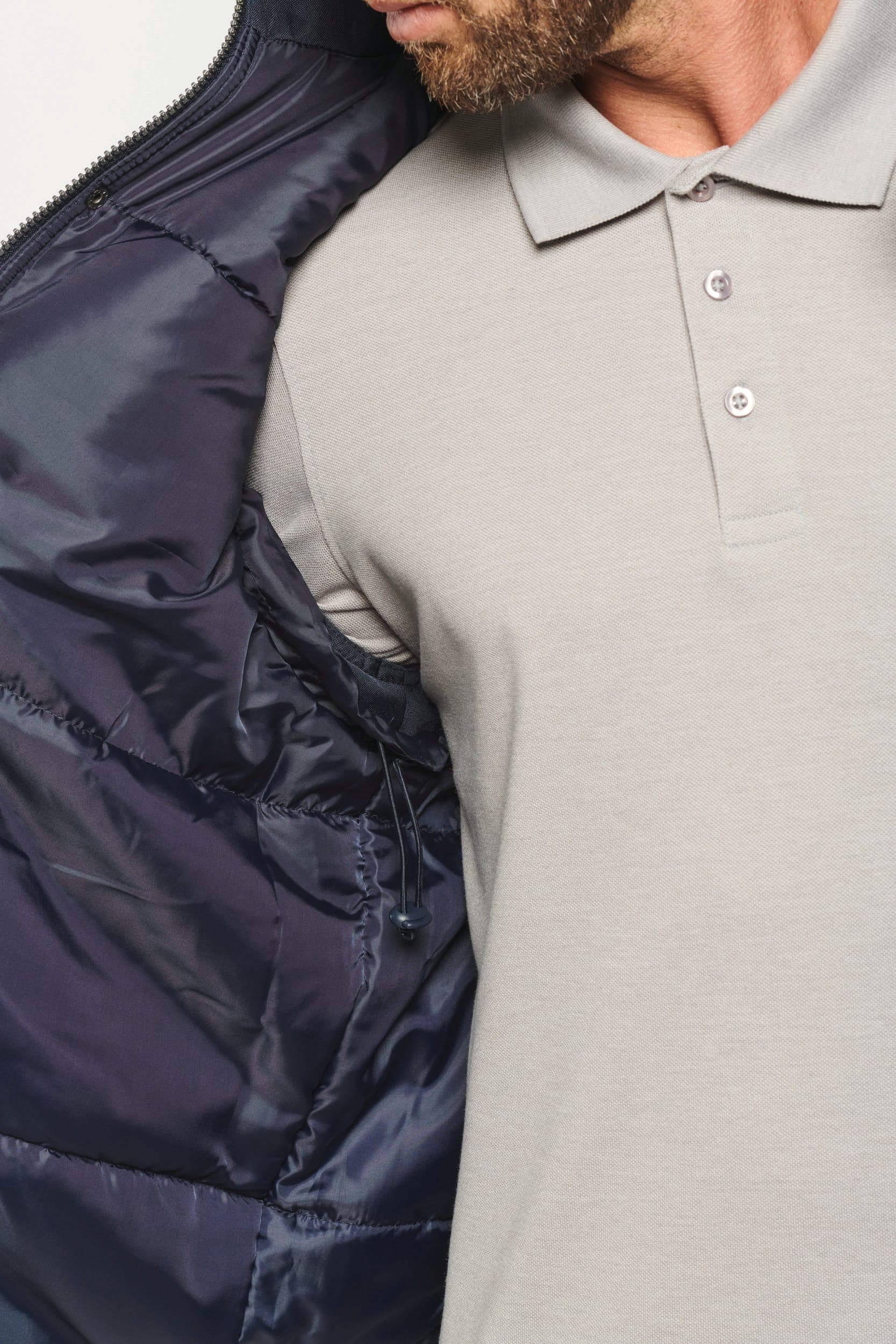 Worker > bodywarmer homme en situation
