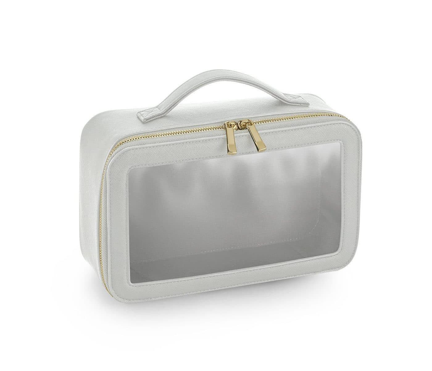 BOUTIQUE CLEAR WINDOW TRAVEL CASE coloris Gris doux