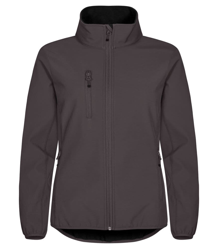 Clique Classic Softshell Jacket Women coloris Gris foncé