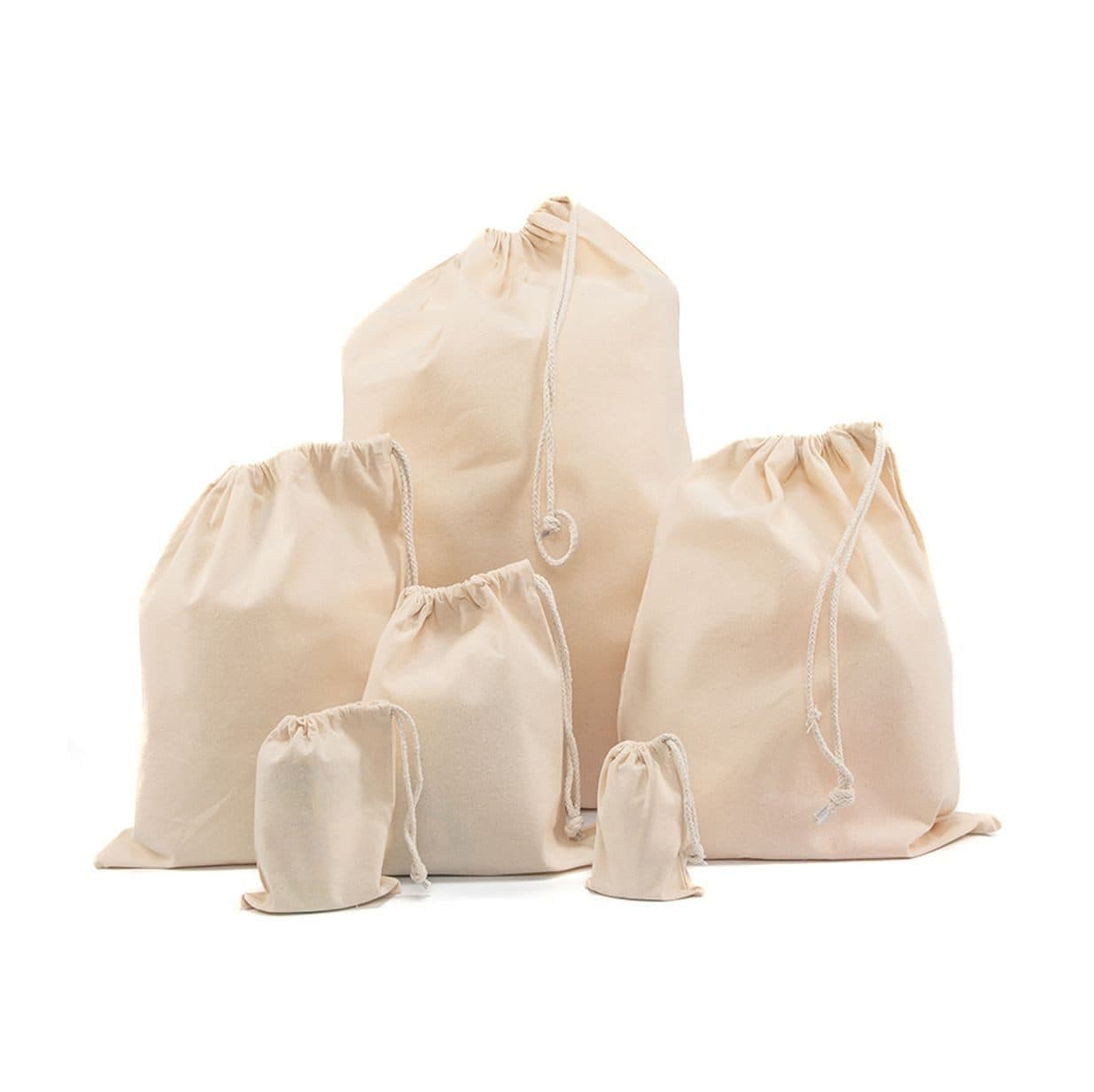 RECYCLED COTTON BAG coloris Naturel