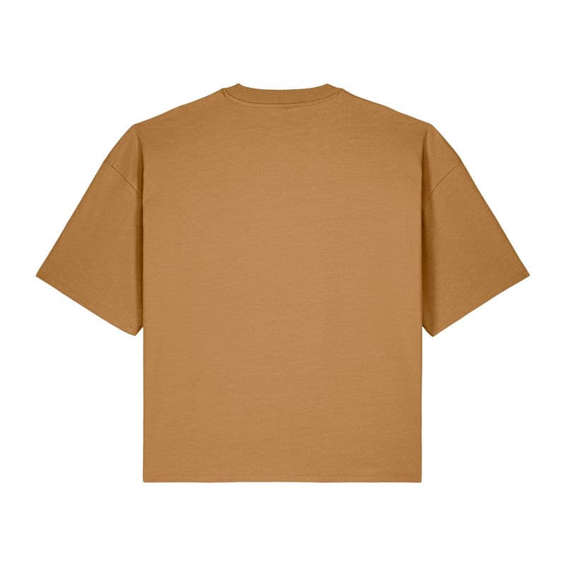 The Hypster unisexe t-shirt boxy coloris Grounded Beige