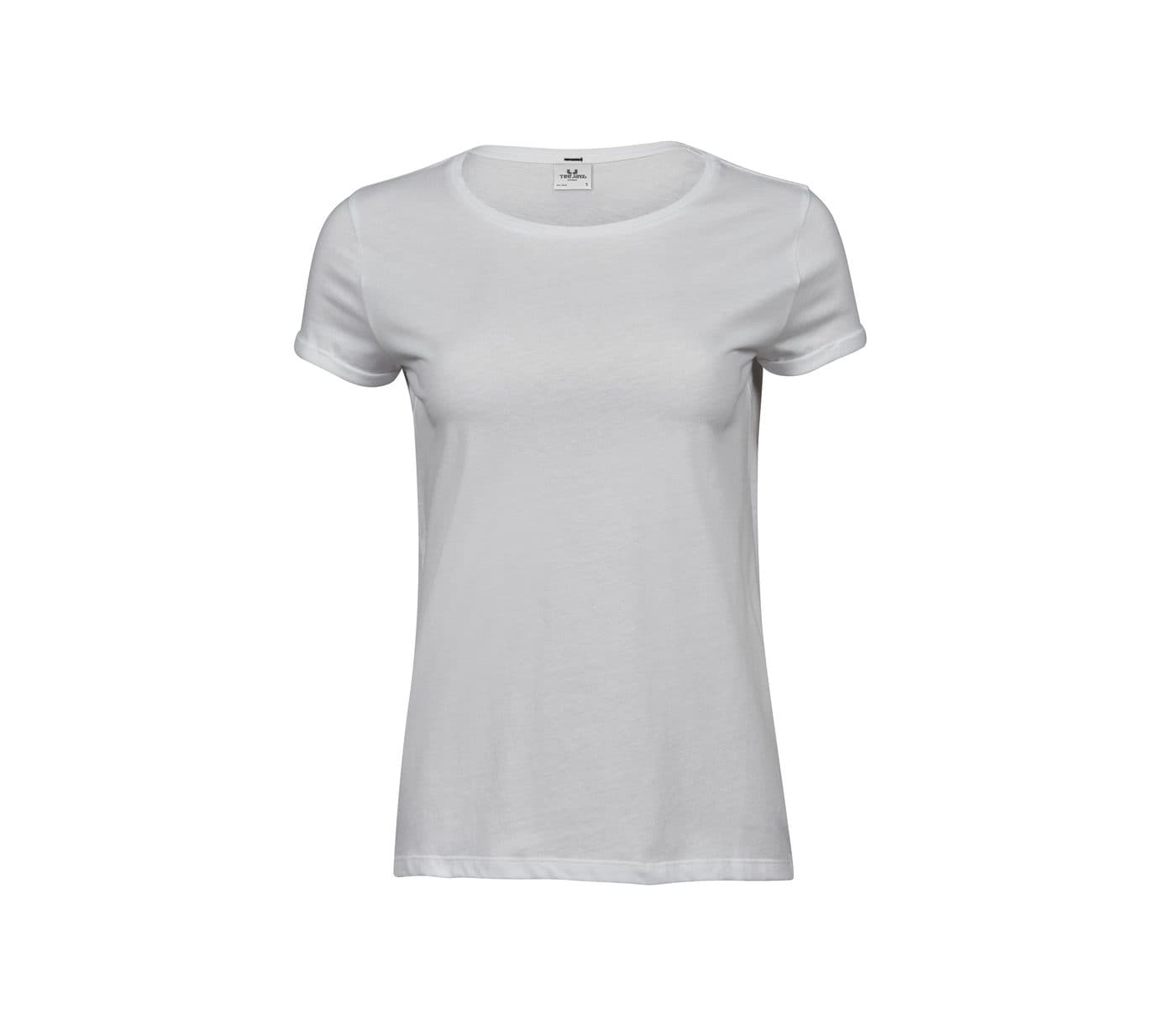 WOMENS ROLL-UP TEE coloris Blanc