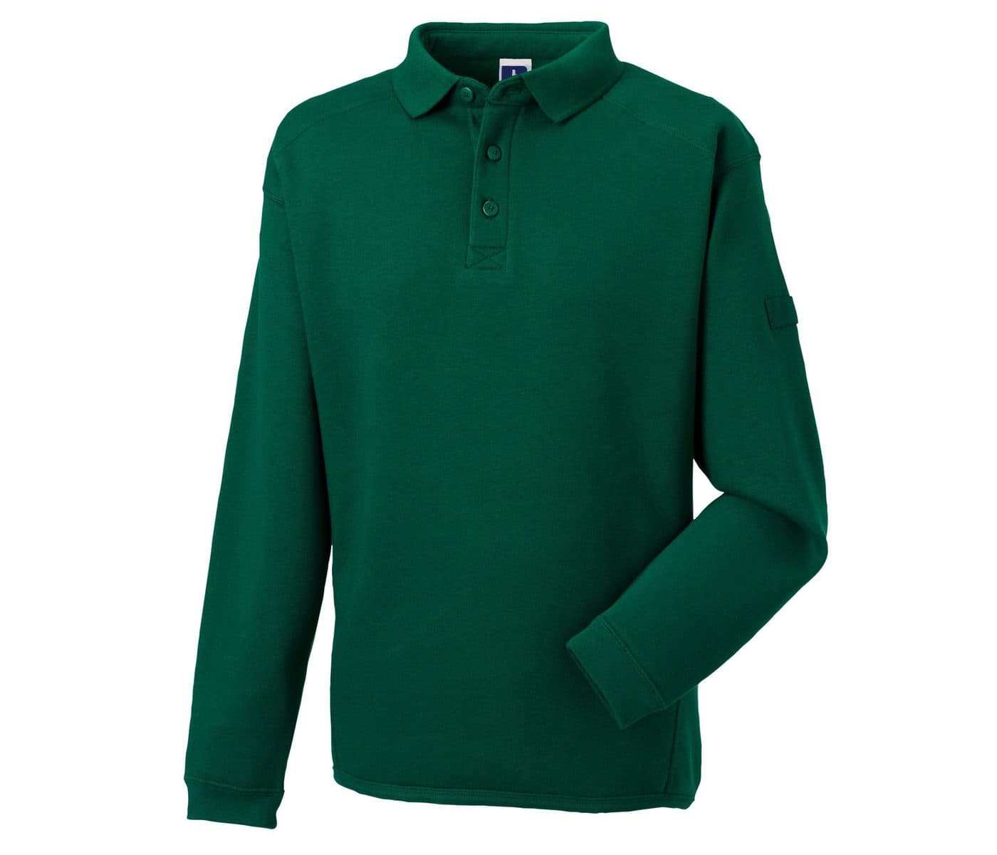 HEAVY DUTY WORKWEAR COLLAR SWEATSHIRT coloris Vert bouteille