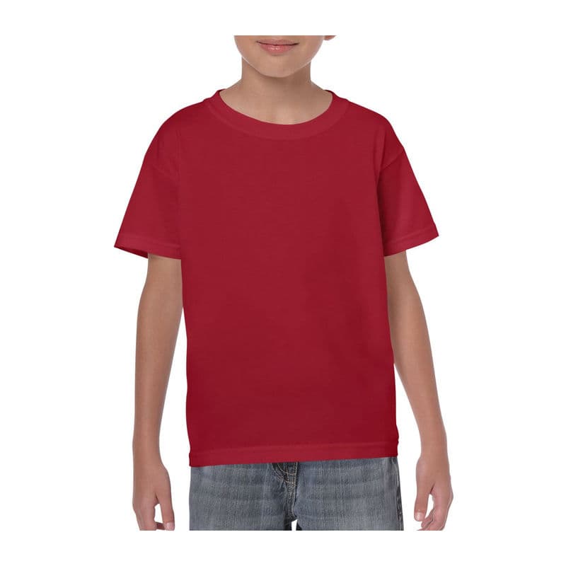 HEAVY COTTON YOUTH T-SHIRT coloris Rouge cardinal
