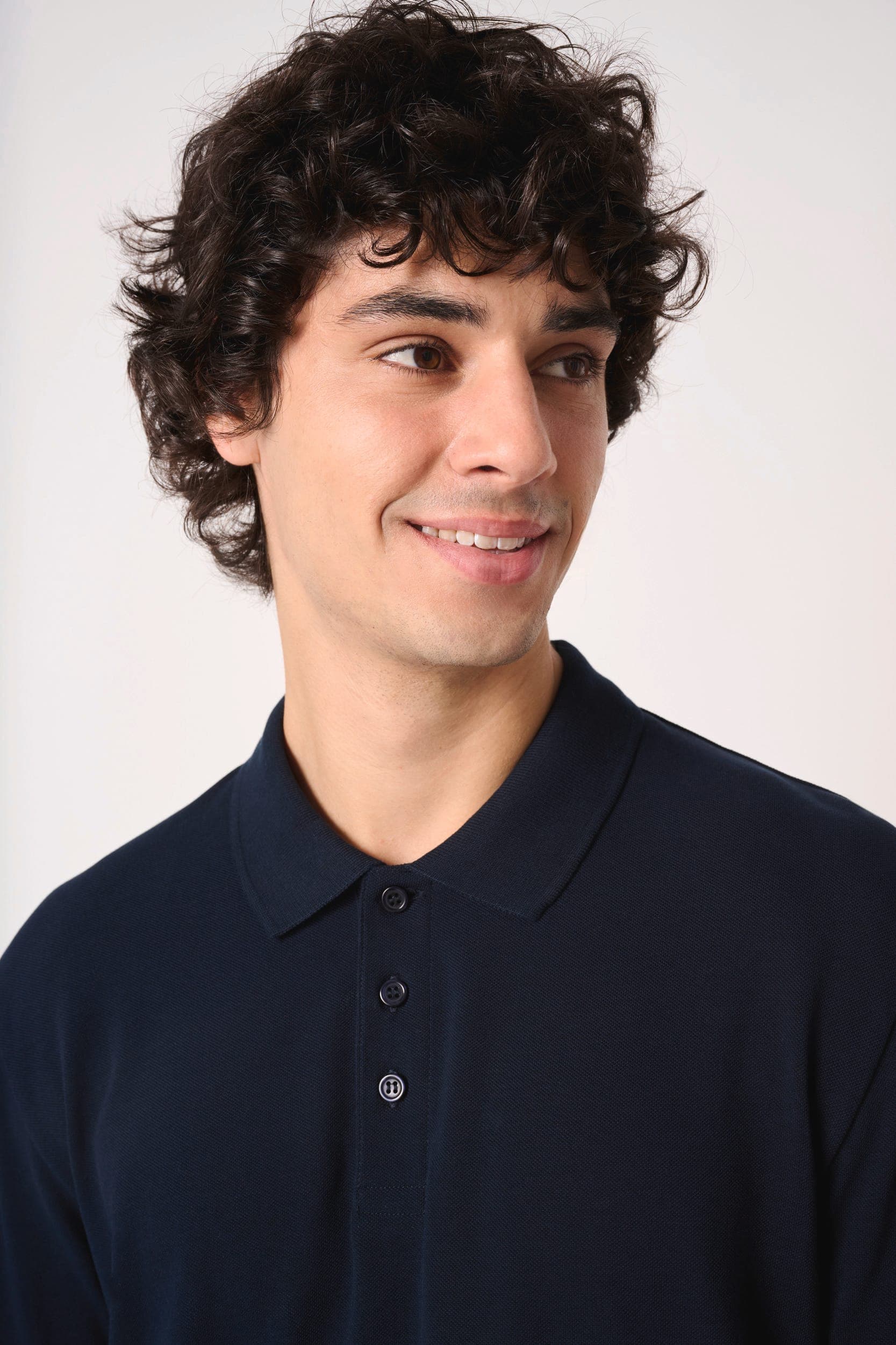 Polo piqué LSL homme en situation